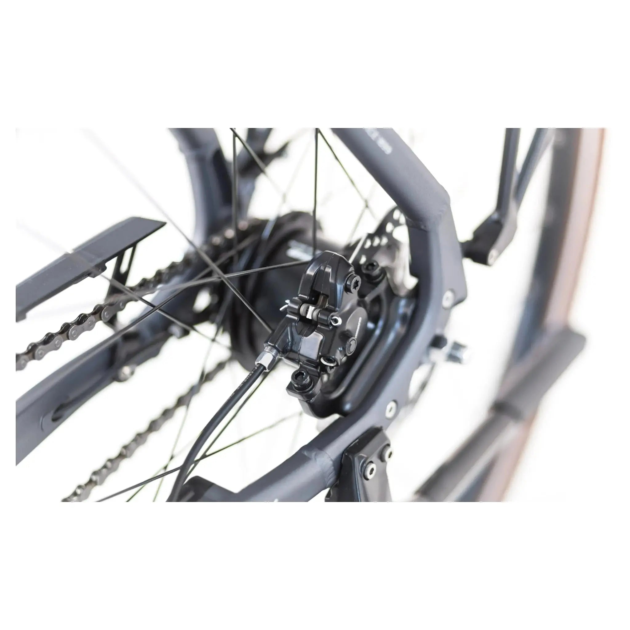 Puch E-Maxi S+ Active Plus 500 - Elektrische Fiets - Mat Antraciet - Accu 500Wh - 250W Bosch Middenmotor - Shimano Nexus 8 Versnellingen - Hydraulische Remmen - AE-trading