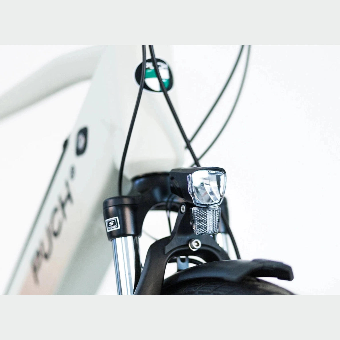 Puch E-Modern Basic N7 - Herenfiets - Silk Grey - 53cm - Elektrische Fiets