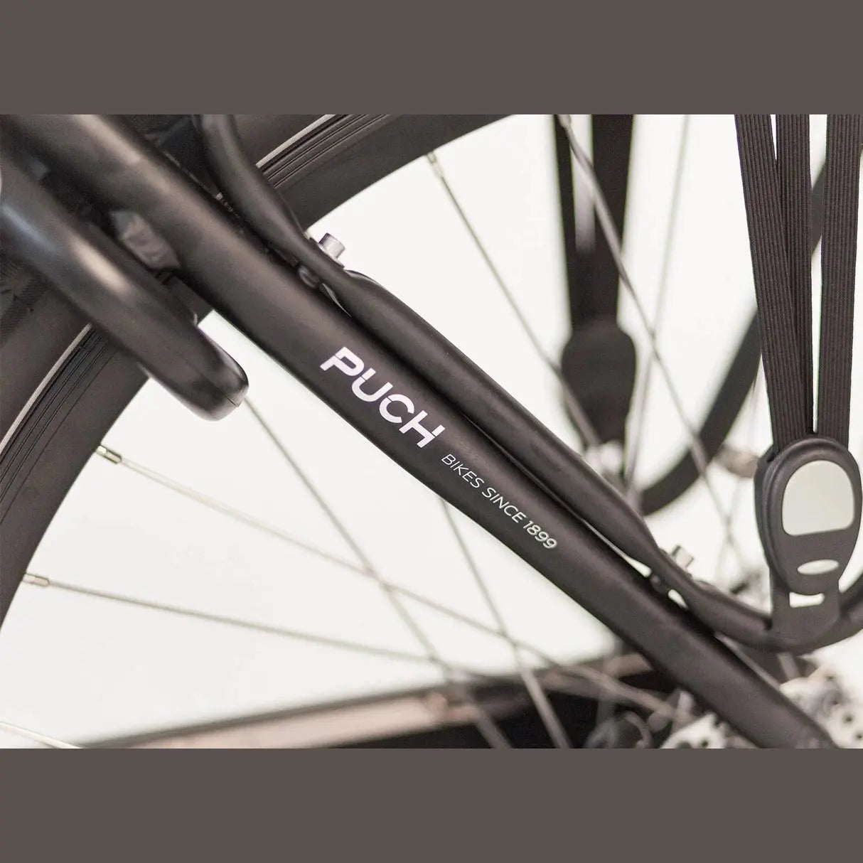 Puch E-Modern Elektrische fiets - N7 - Damesfiets - 49cm - Sunrise Zwart Metallic Mat - E-bike - AE-trading