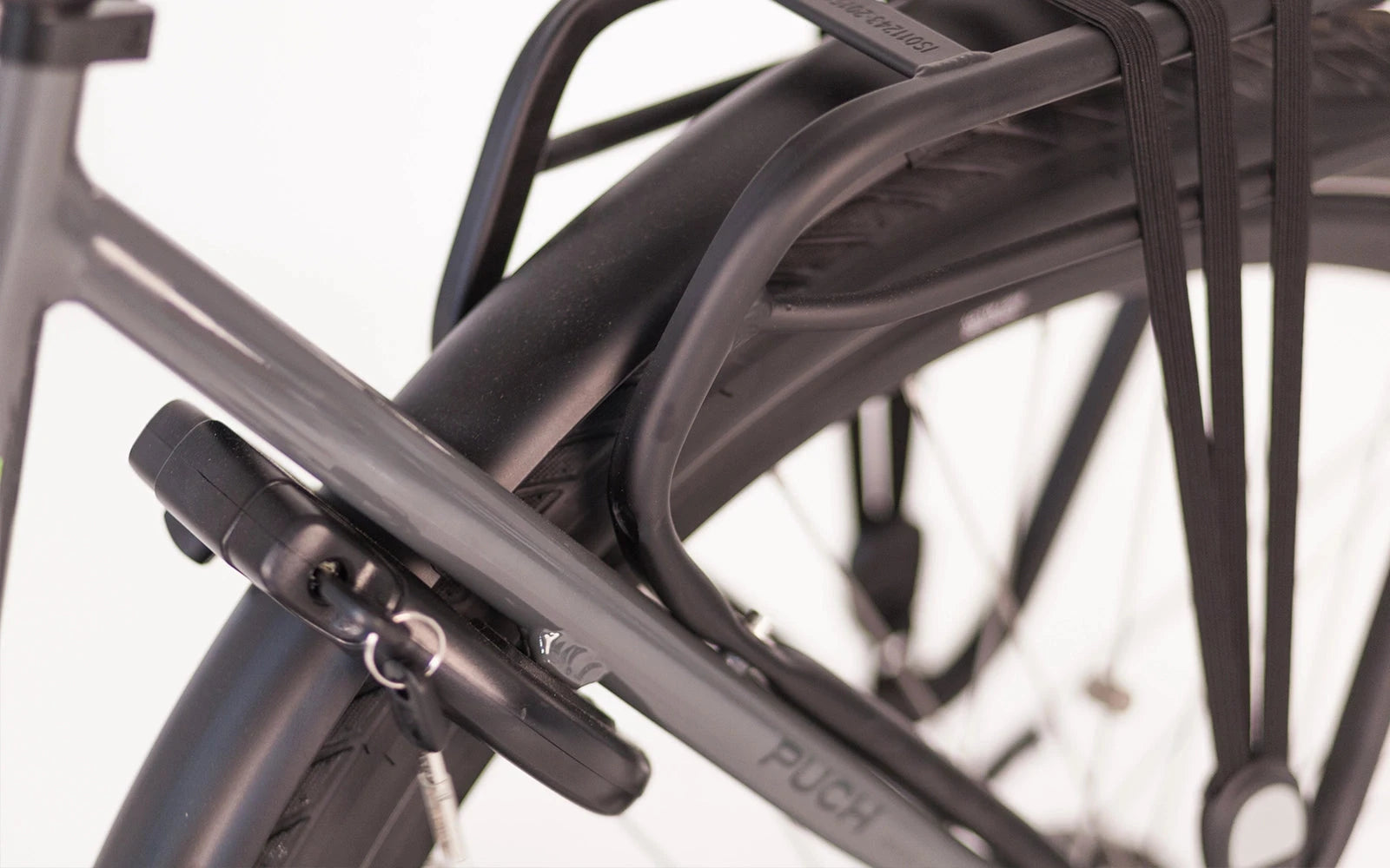 Puch E-Modern Elektrische fiets - N7 - Damesfiets - Basalt Grijs Glans - E-bike - AE-trading