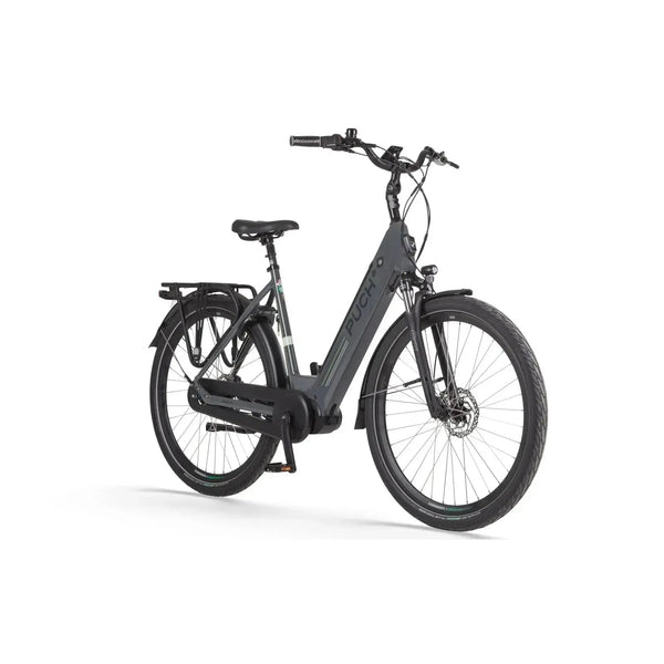 Puch E-Modern Elektrische fiets - N7 - Damesfiets - Basalt Grijs Glans - 54cm - AE-trading