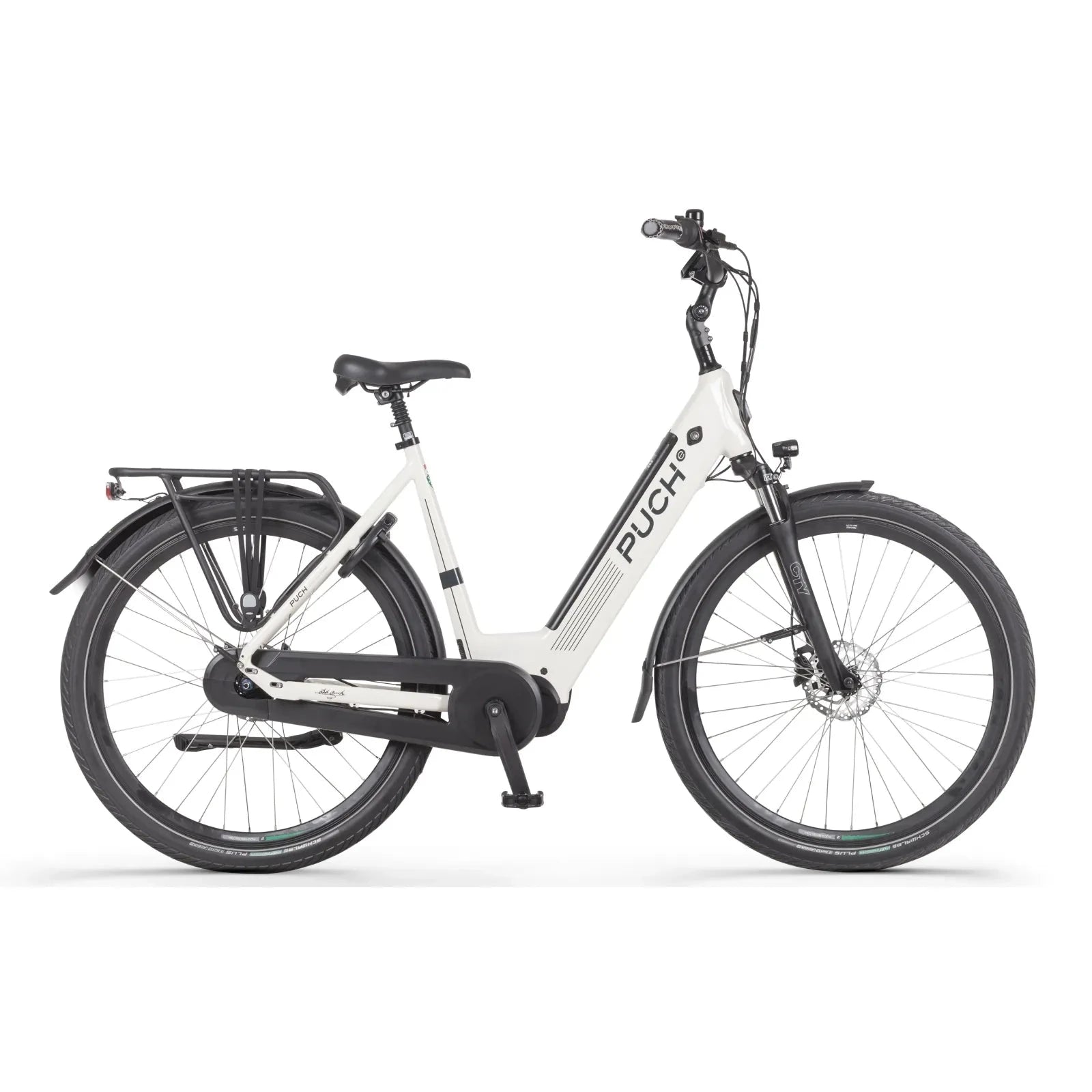 Puch E-Modern Elektrische fiets - N7 - Damesfiets - Cream White - E-bike - AE-trading