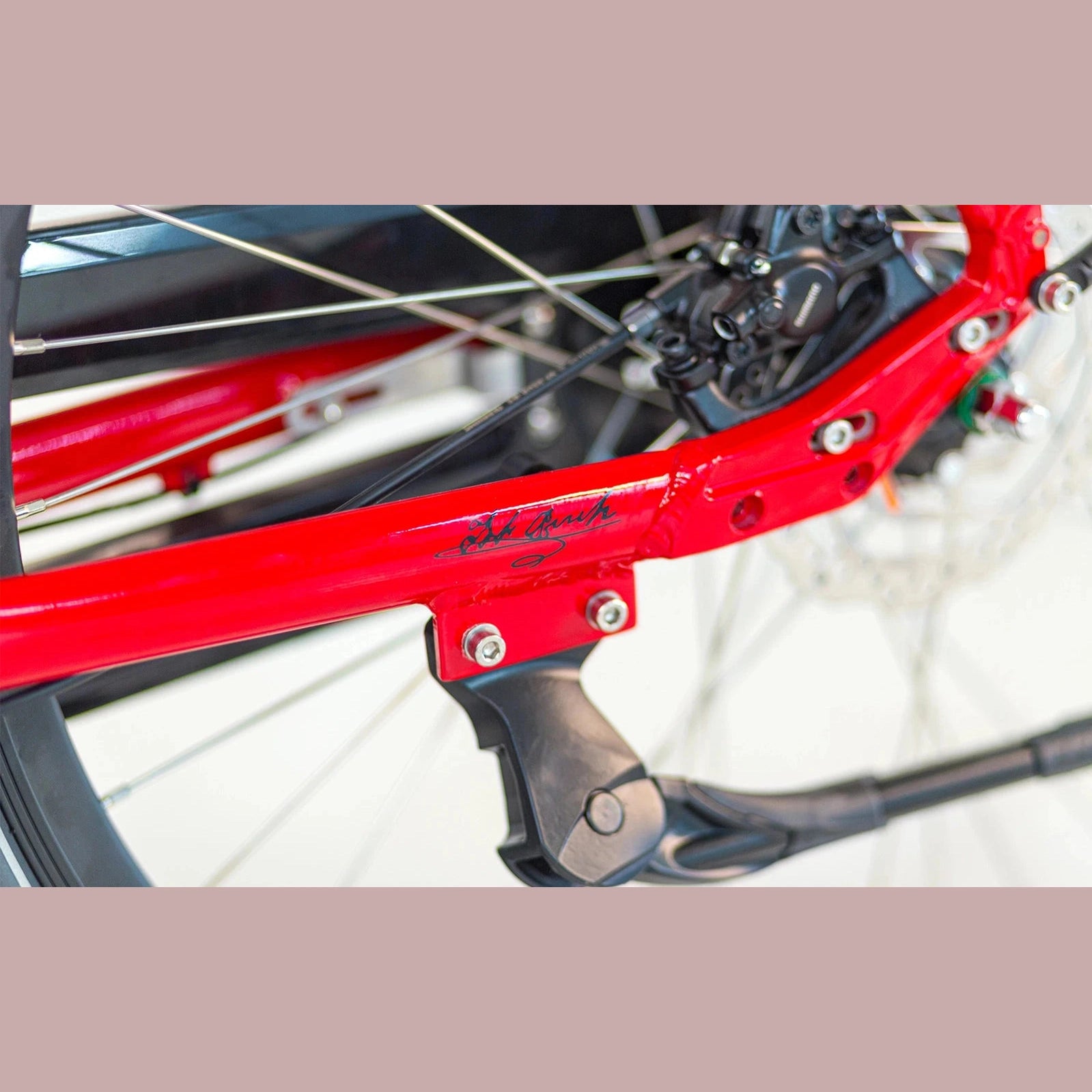 Puch E-Modern Elektrische fiets - N7 - Damesfiets - Signal Red Glans - E-bike