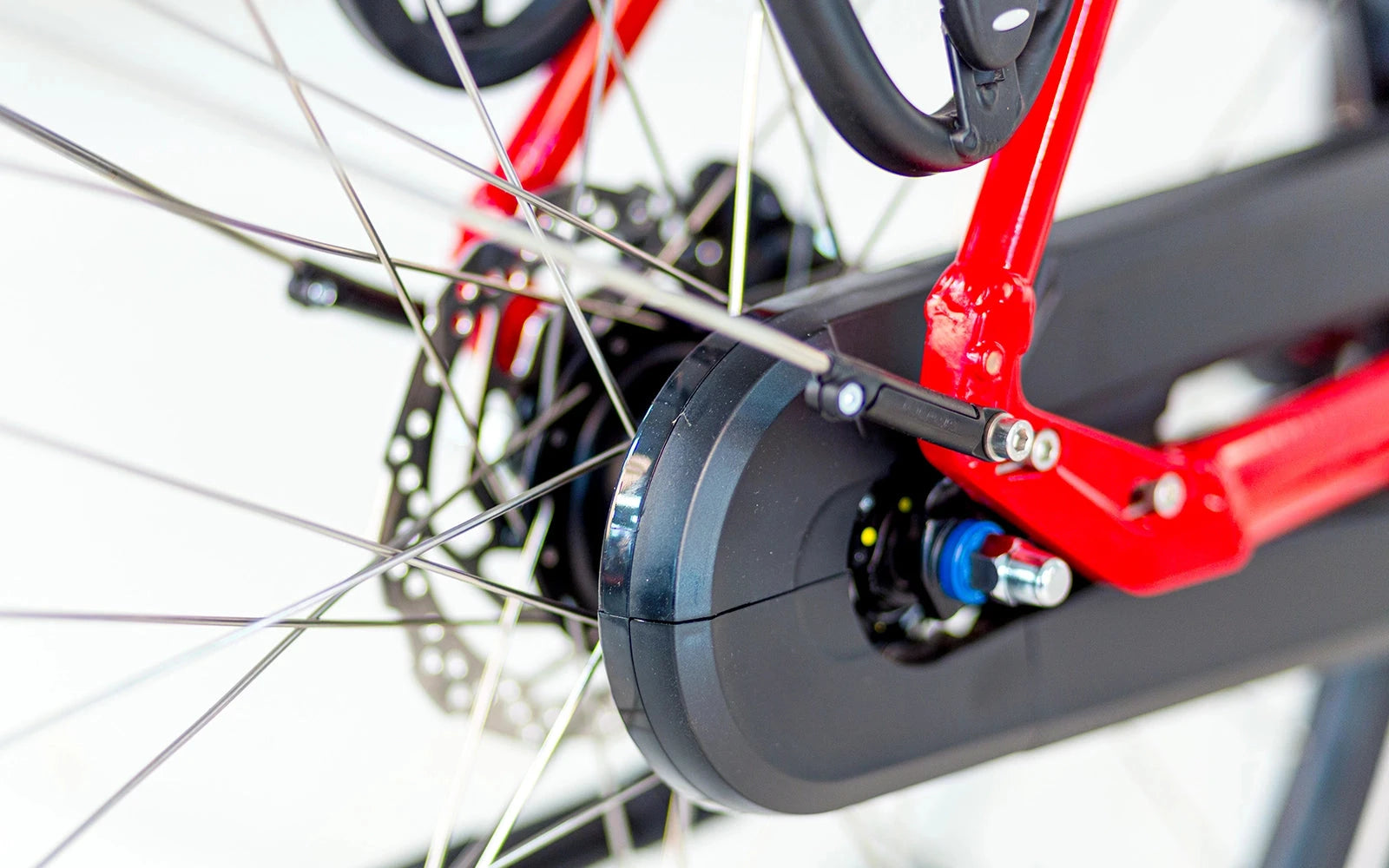Puch E-Modern Elektrische fiets - N7 - Damesfiets - Signal Red Glans - E-bike - AE-trading