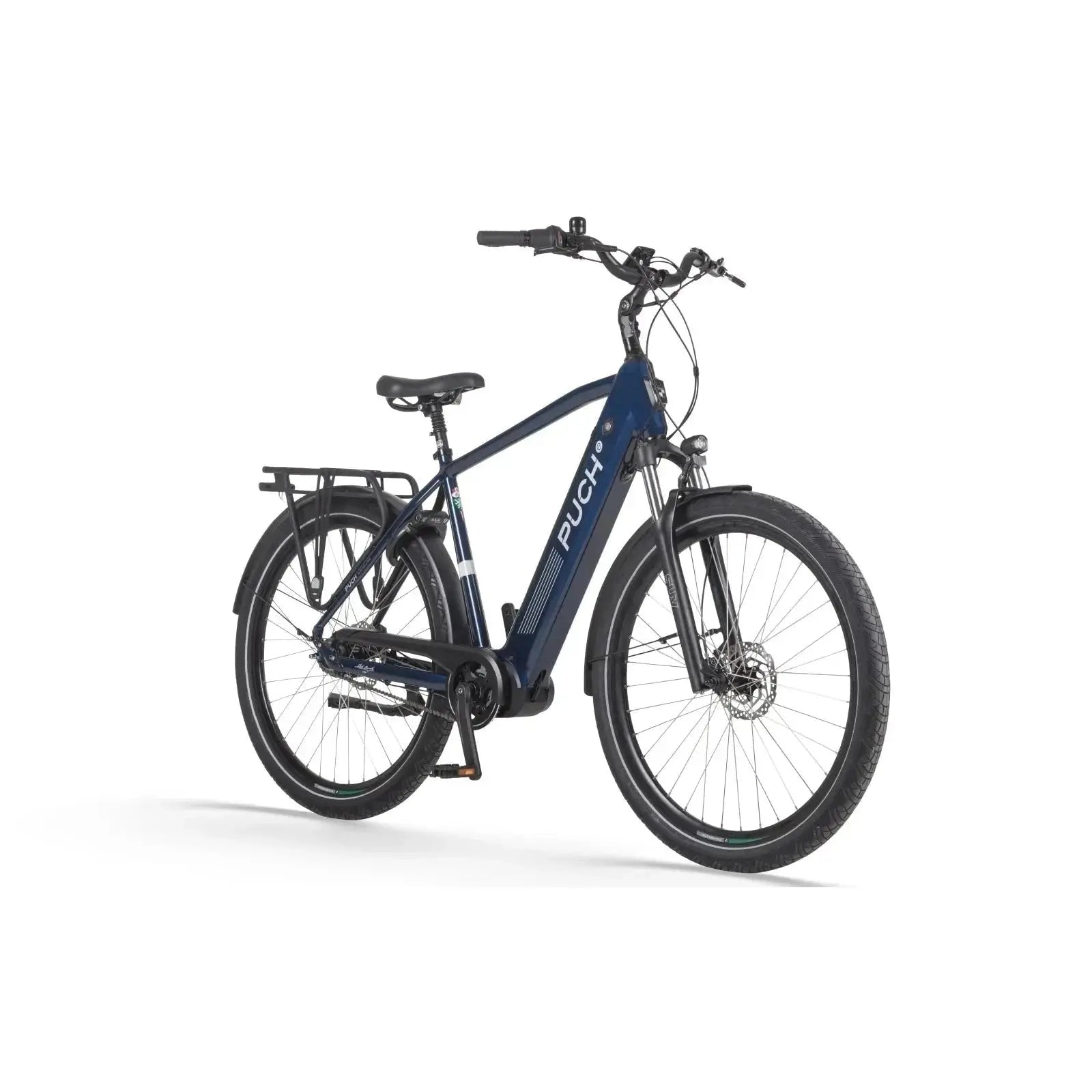 Puch E-Modern SUV N7 Elektrische Fiets- 53 cm - Diep Blauw - Herenfiets - Hoge instap - E-bike - AE-trading