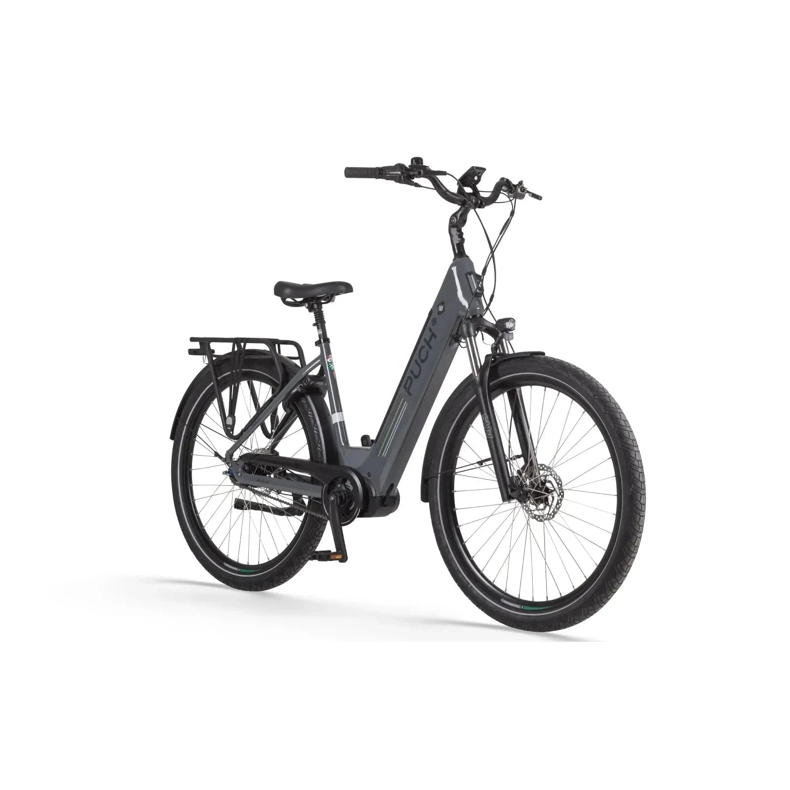 Puch E-Modern SUV N7 Elektrische Fiets - Basalt Grijs - Damesfiets - E-bike - AE-trading