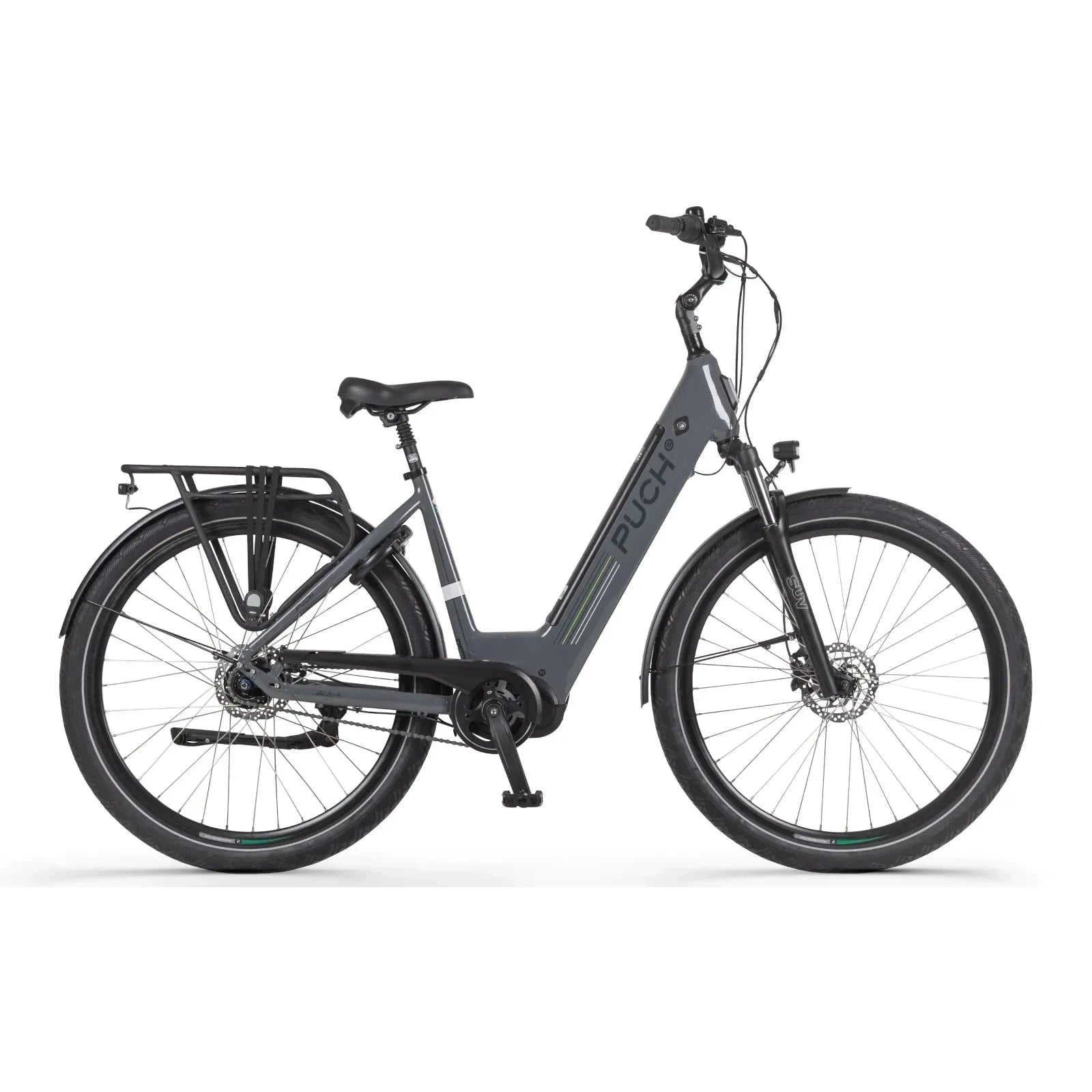 Puch E-Modern SUV N7 Elektrische Fiets - Basalt Grijs - Damesfiets - E-bike - AE-trading