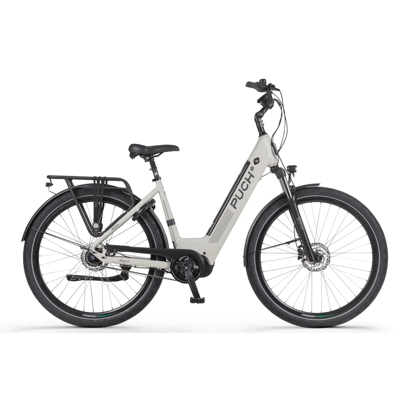 Puch E-Modern SUV N7 Elektrische Fiets - Silk Grey - Damesfiets - E-bike - AE-trading