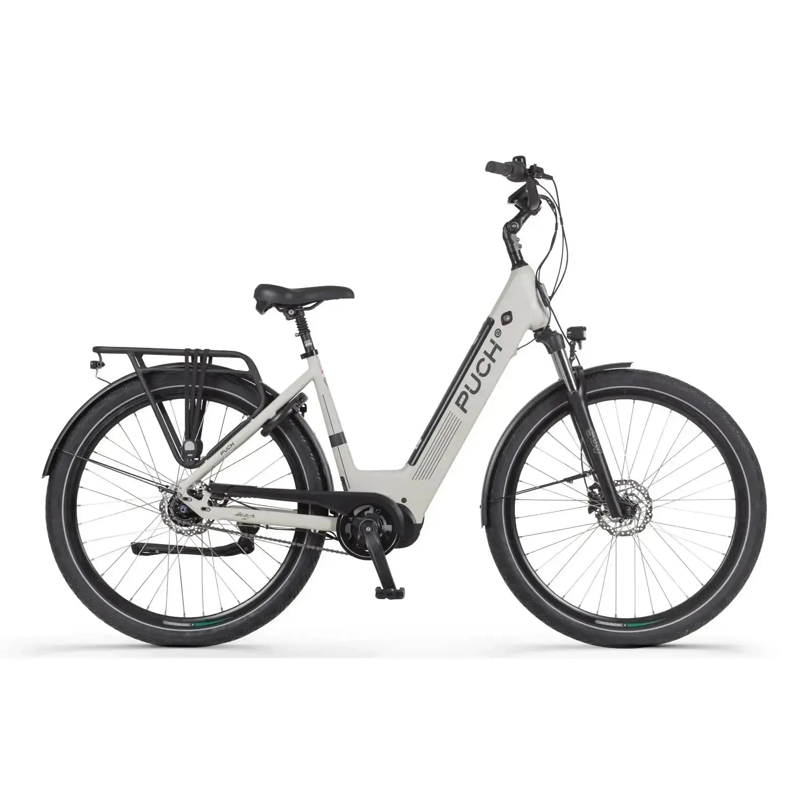 Puch E-Modern SUV N7 Elektrische Fiets - Silk Grey - Damesfiets - 54 cm - E-bike - AE-trading