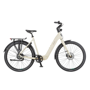 Puch E-Nova Elektrische Fiets - Mat Kiezelgrijs - 50 cm - Achterwielmotor - AE-trading