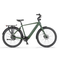 Puch E-Nova Elektrische Fiets - Mat Legergroen - 55 cm - Achterwielmotor - AE-trading