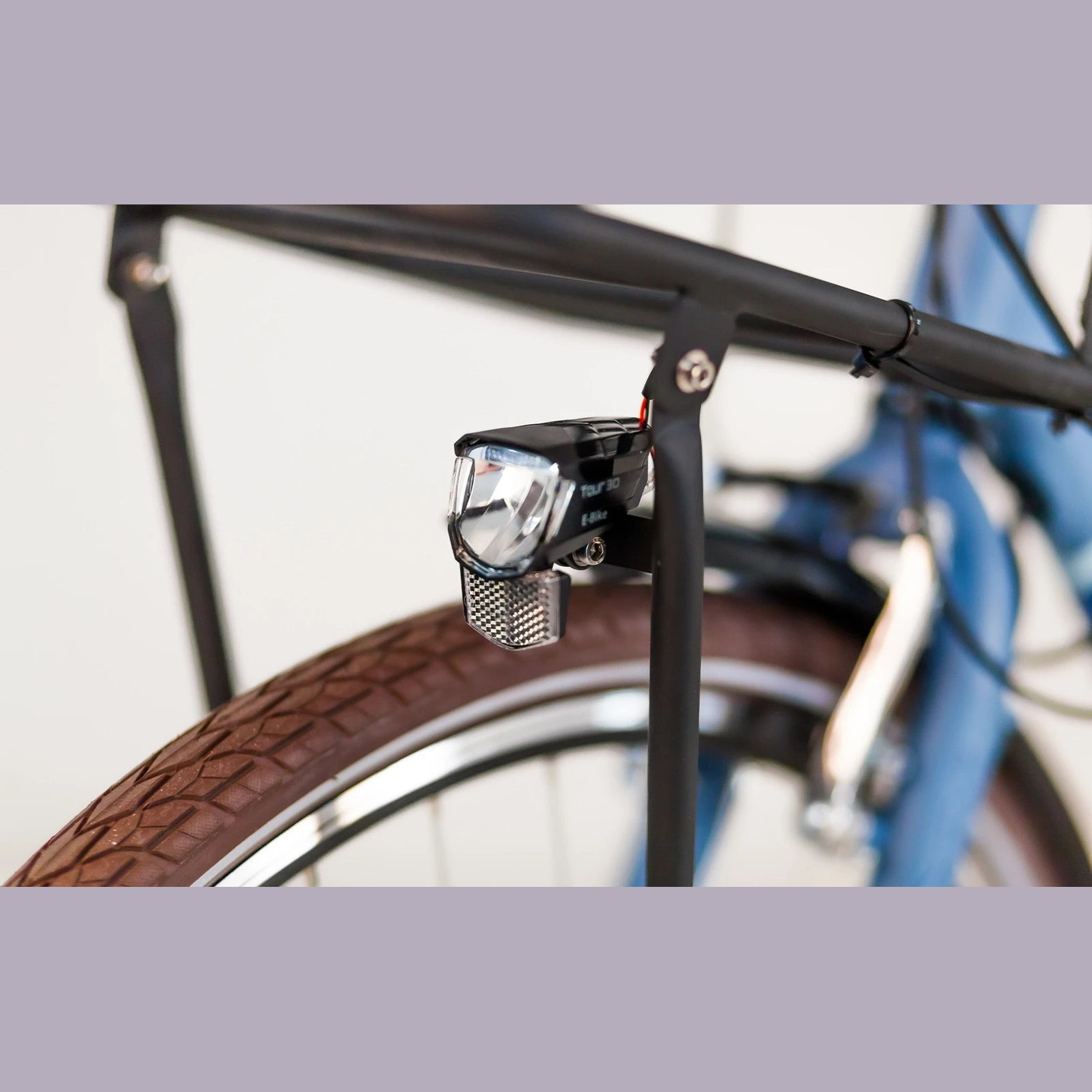 Puch E-Rock N3 Elektrische fiets - Jeans Blauw - Damesfiets - 50cm - E-bike