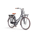 Puch E-Rock N3 Elektrische fiets - Mat Zwart - Damesfiets - 55cm - E-bike - AE-trading