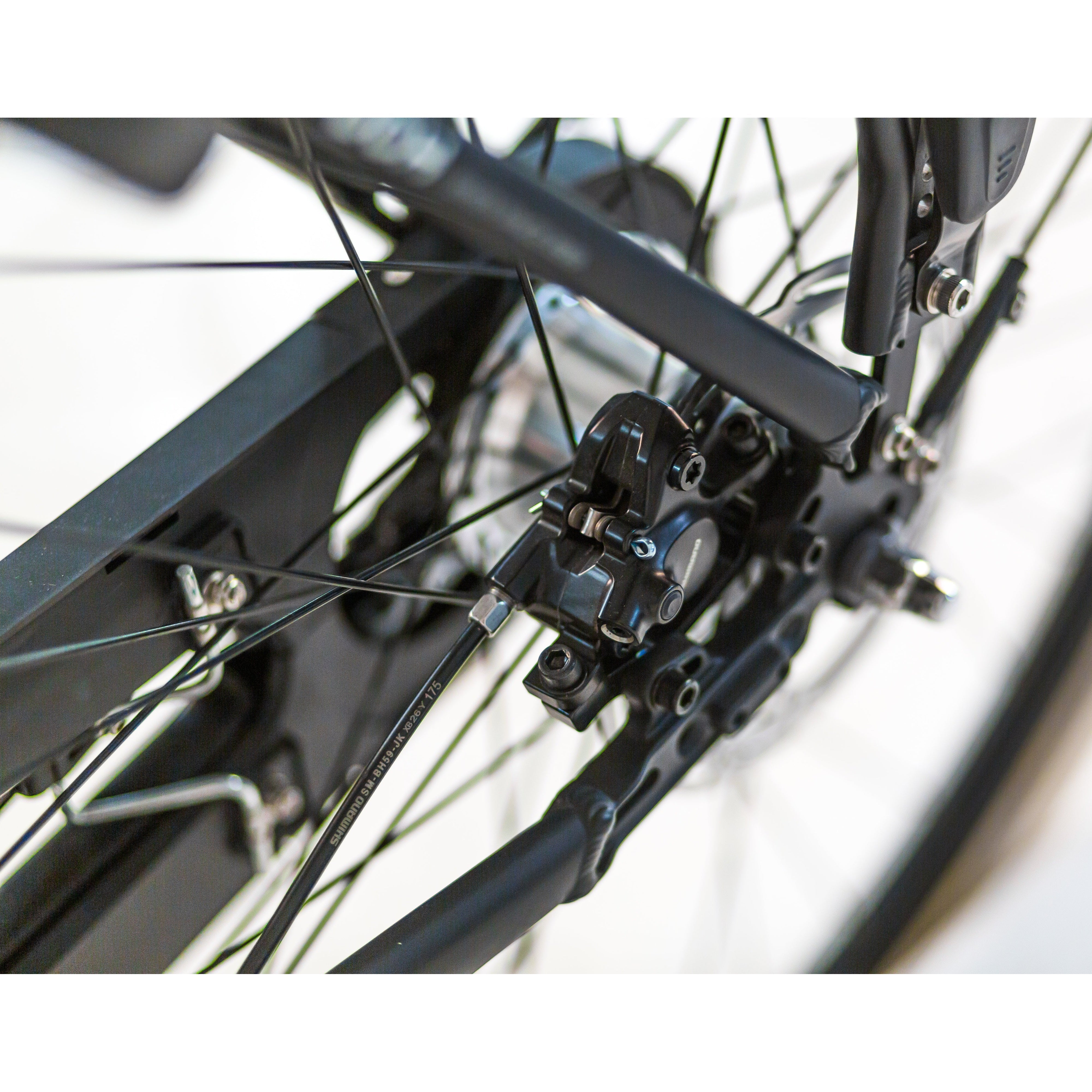 Puch E-Rock N7 - Black Matt - Hoge Instap - 55cm - AE-trading