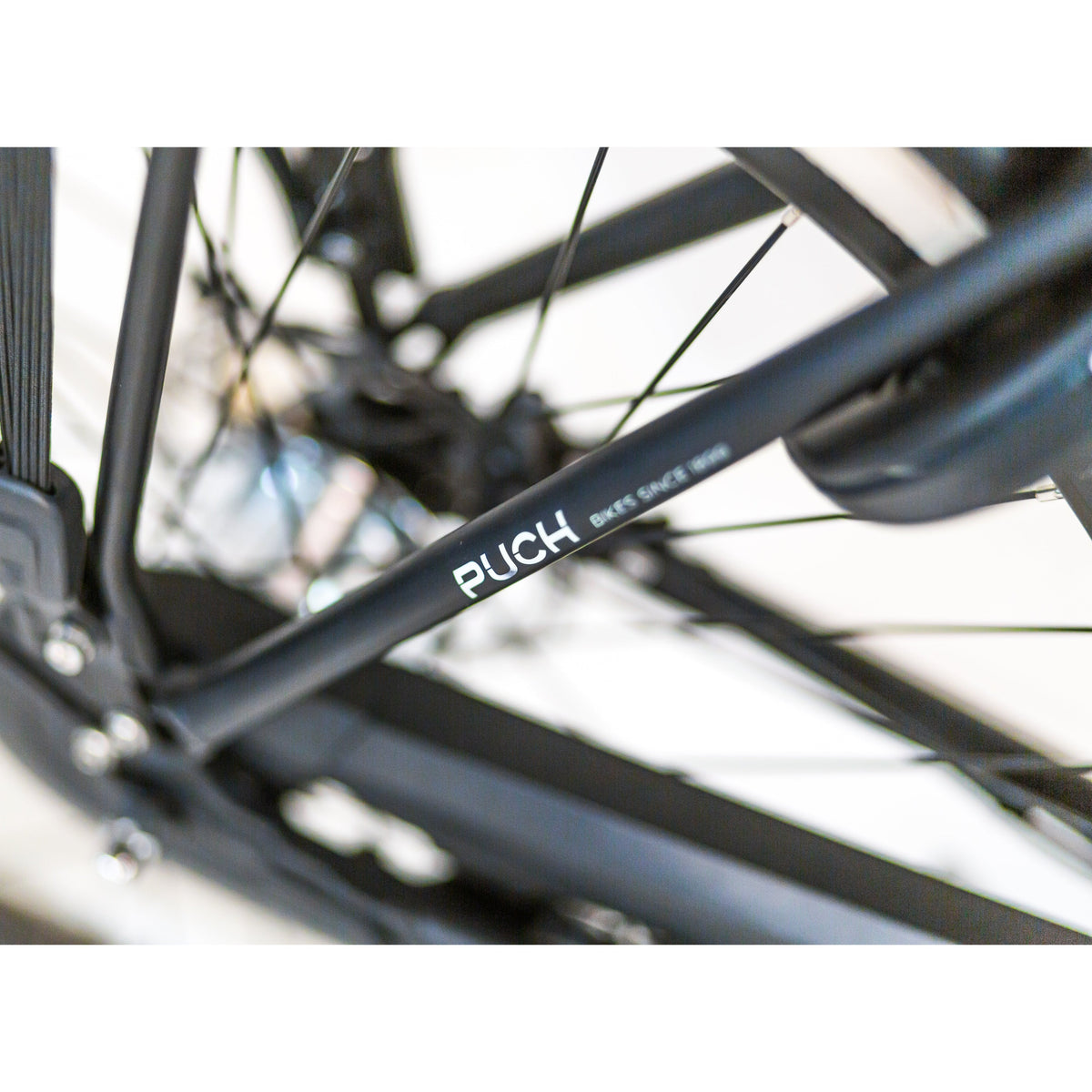 Puch E-Rock N7 - Black Matt - Hoge Instap - 55cm - AE-trading