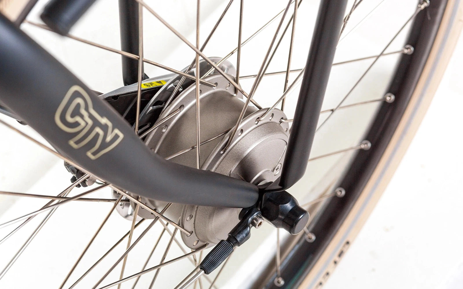 Puch E-Rock N7 Elektrische Fiets - Mat Zwart - Damesfiets - E-bike - AE-trading