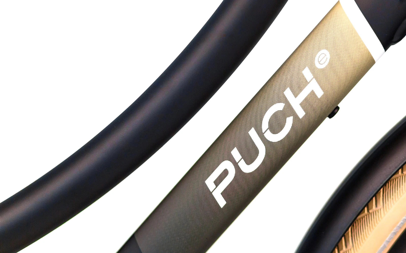 Puch E-Rock N7 Elektrische Fiets - Mat Zwart - Damesfiets - E-bike - AE-trading