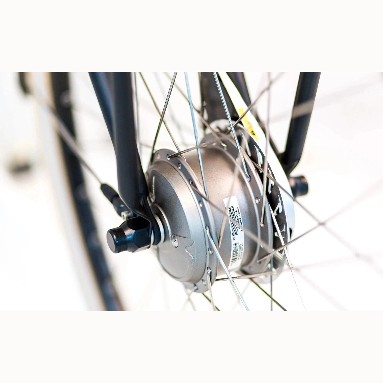 Puch E-Rock N7 Elektrische Fiets - Mat Zwart - Damesfiets - E-bike