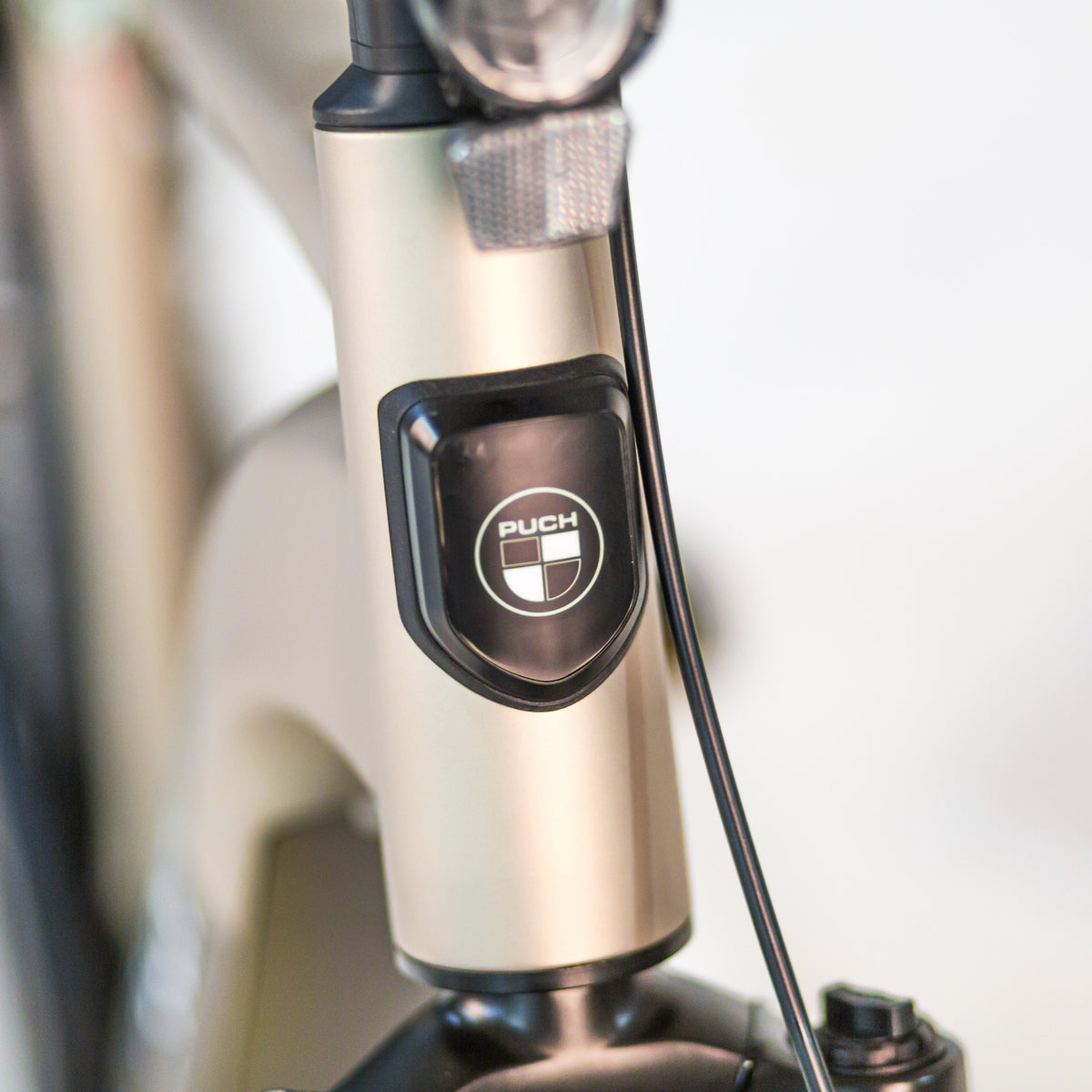 Puch E-Soul N7 - Titanium Grey Matt - Hoge Instap - 55cm - AE-trading