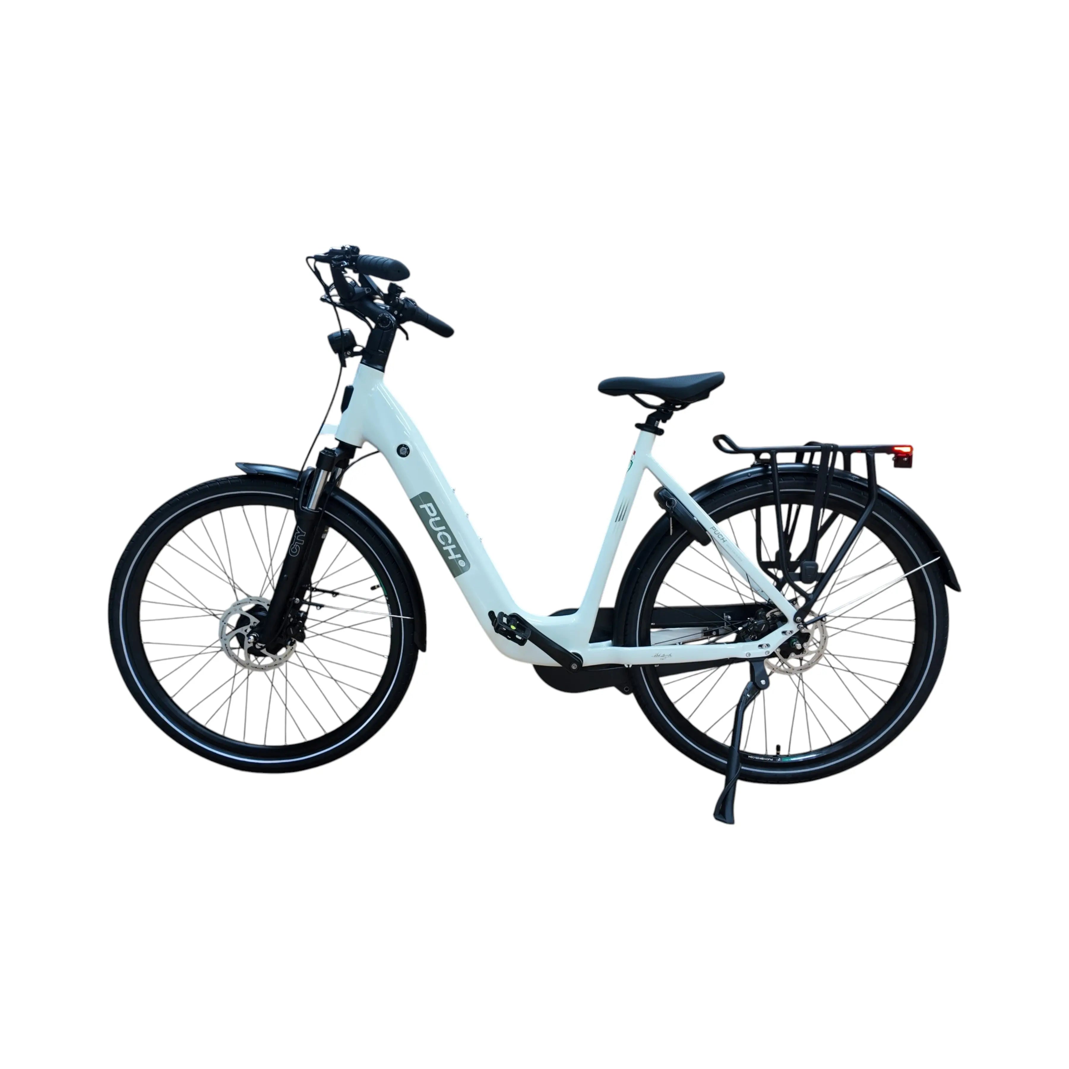 Puch E-Soul N7 - White Glossy - Lage Instap - 55cm - AE-trading
