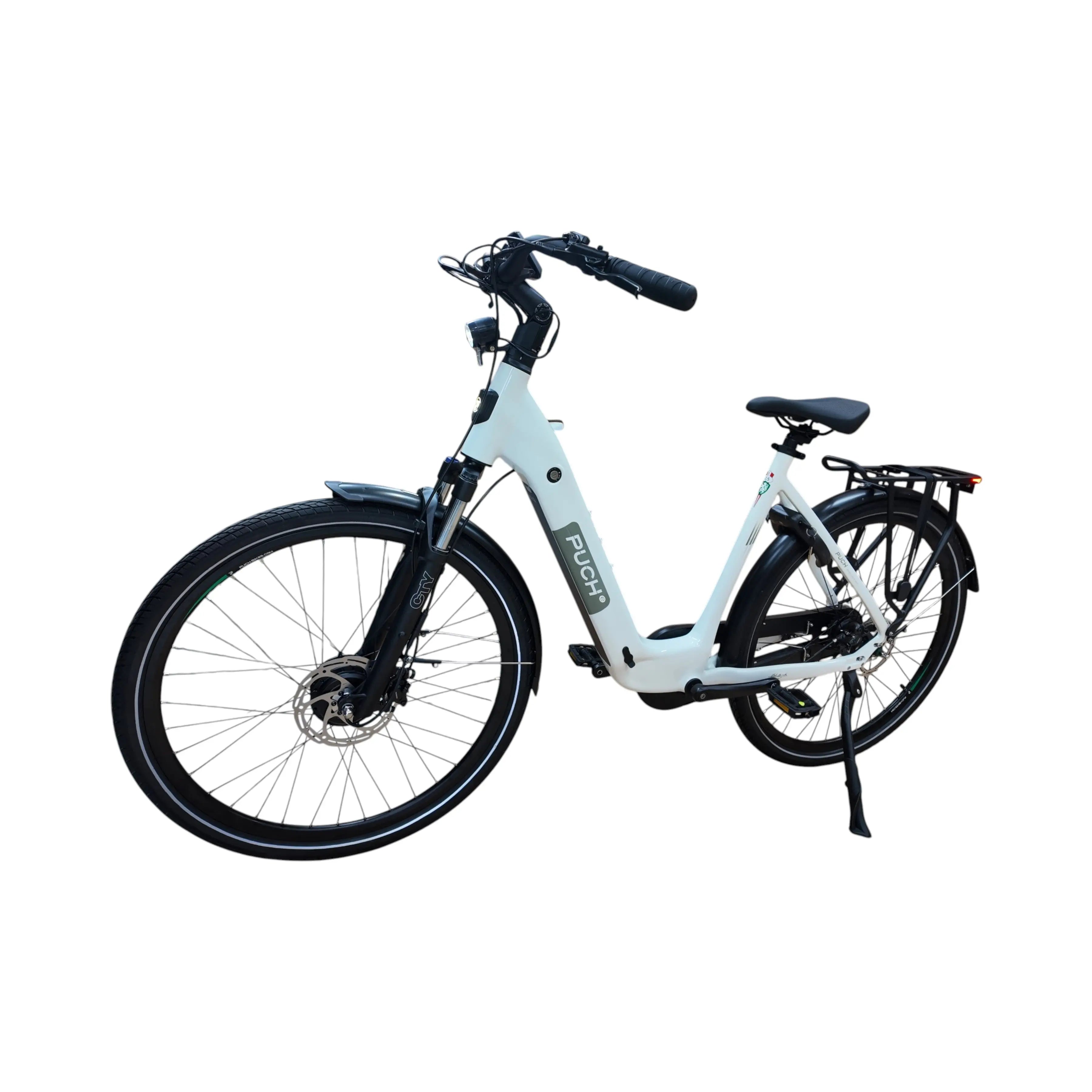 Puch E-Soul N7 - White Glossy - Lage Instap - 55cm - AE-trading