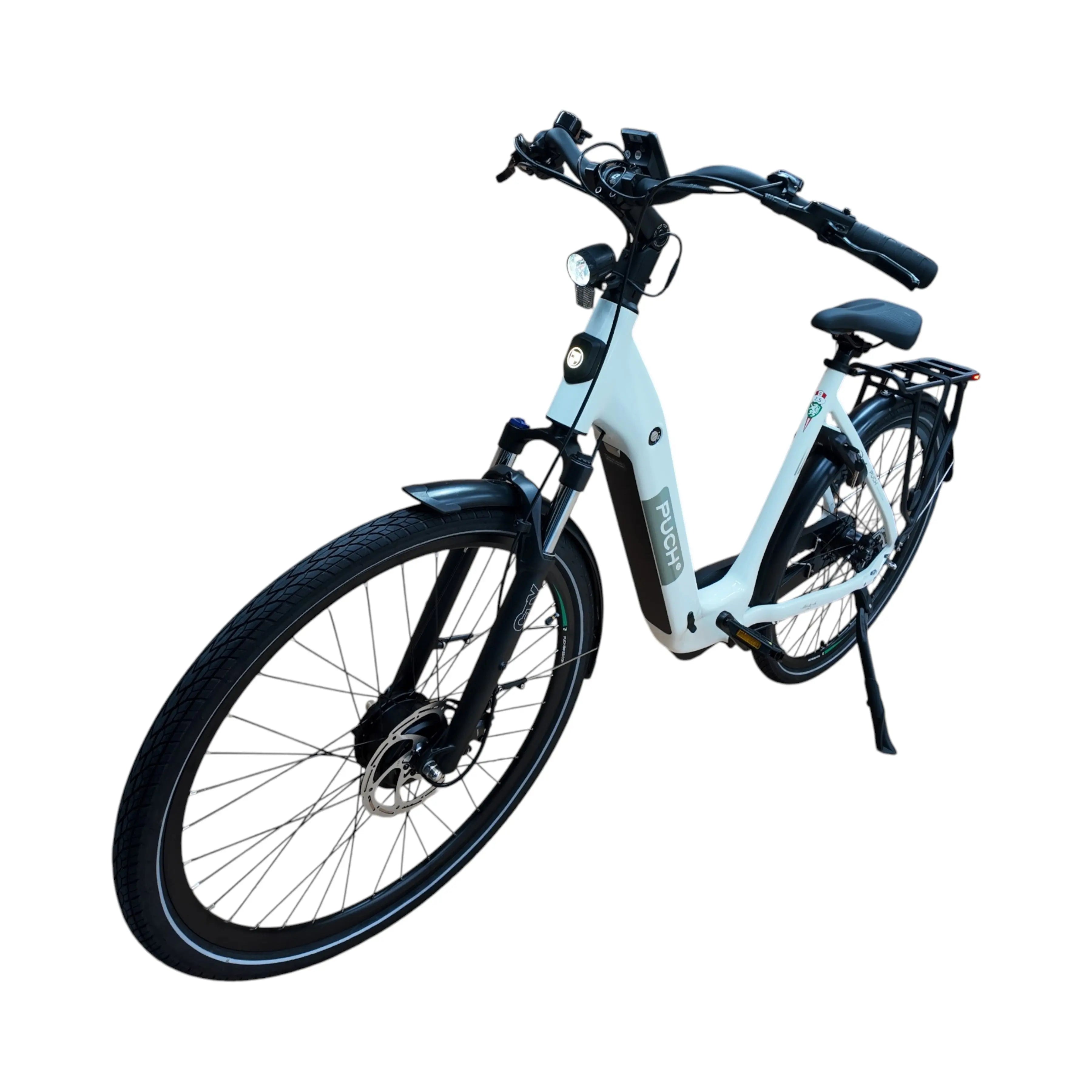 Puch E-Soul N7 - White Glossy - Lage Instap - 55cm - AE-trading