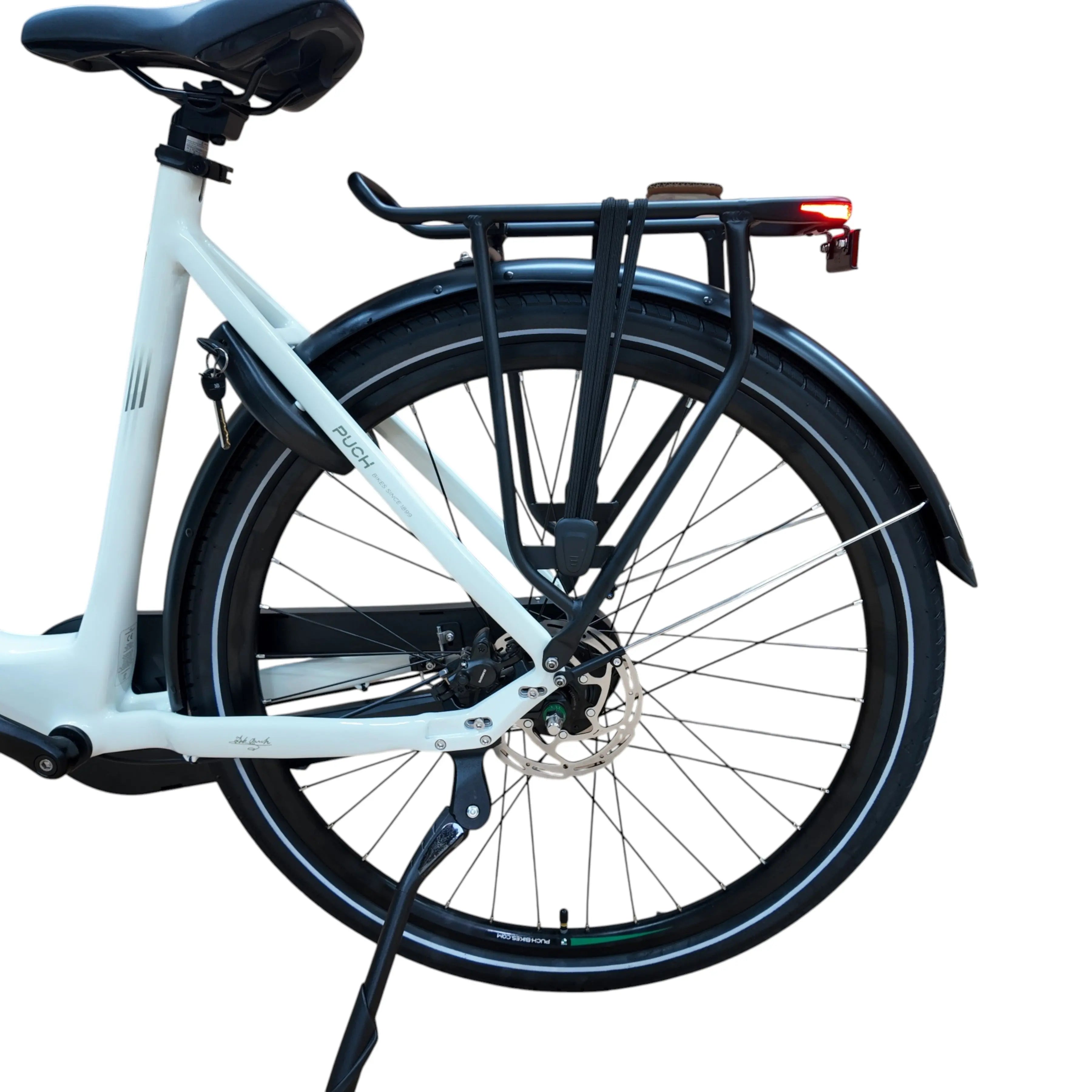 Puch E-Soul N7 - White Glossy - Lage Instap - 55cm - AE-trading