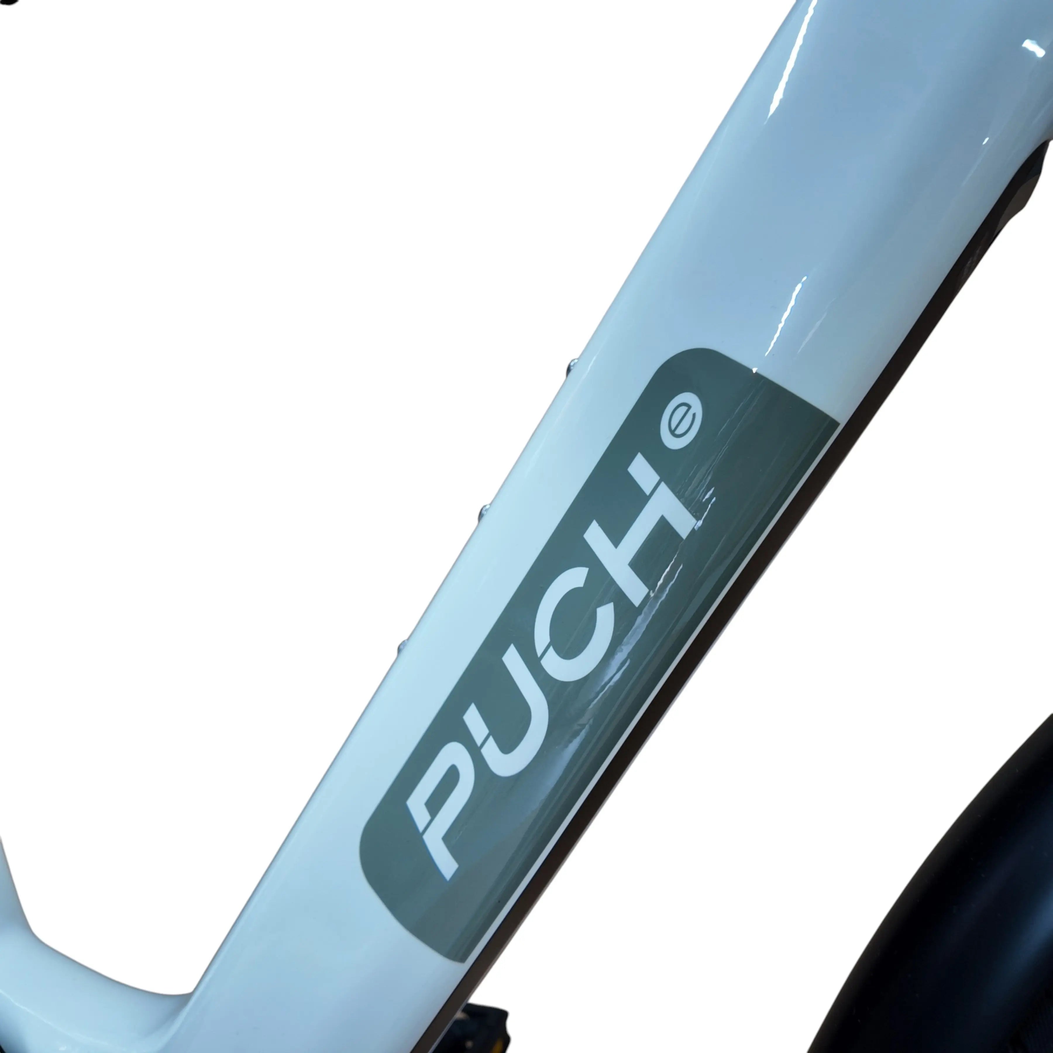 Puch E-Soul N7 - White Glossy - Lage Instap - 55cm - AE-trading