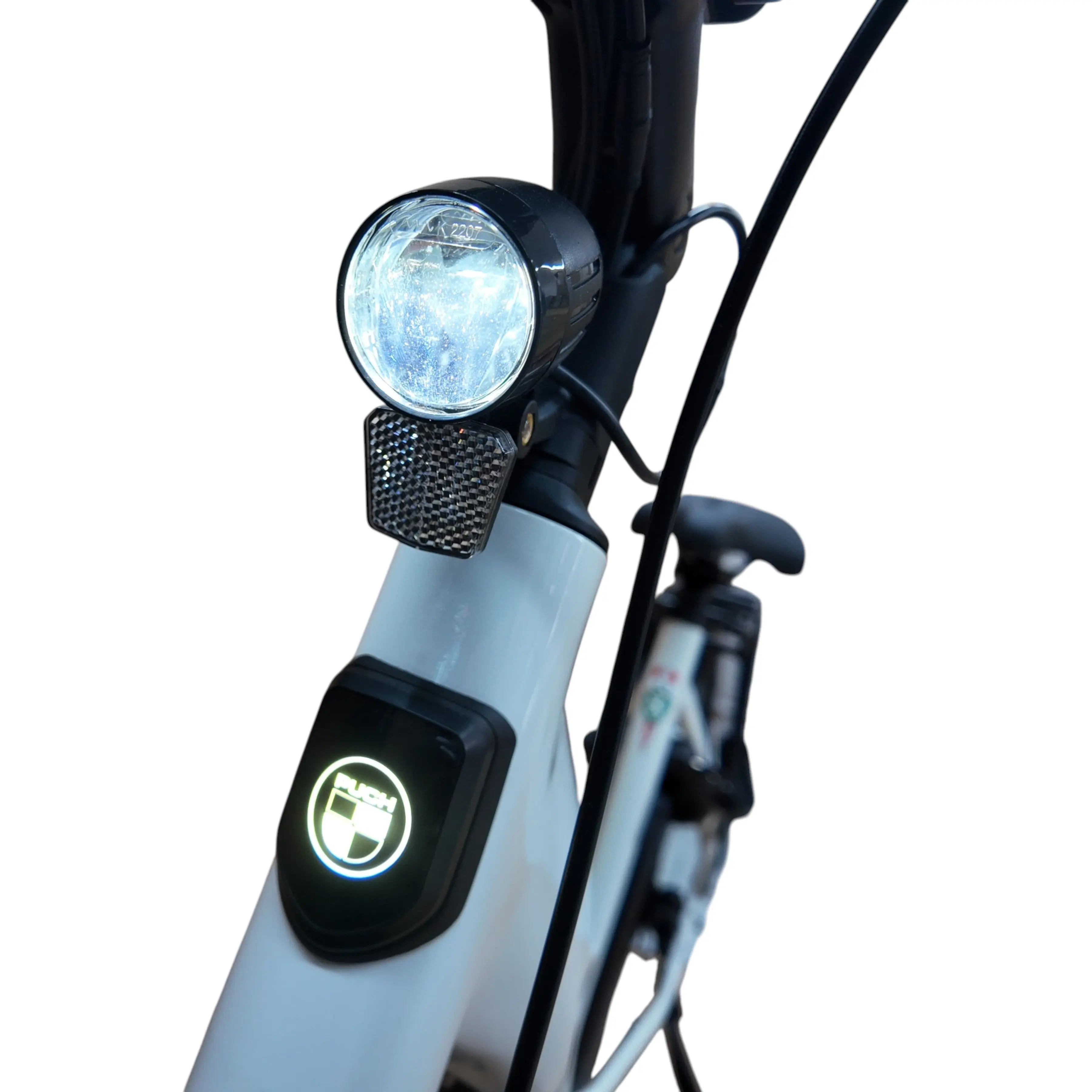 Puch E-Soul N7 - White Glossy - Lage Instap - 55cm - AE-trading