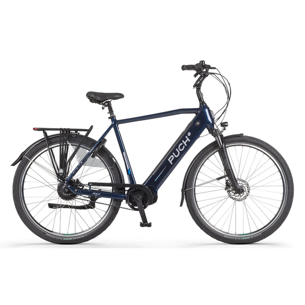 Puch E-Zirkon Enviolo Belt - Blue Indigo Glossy - Hoge Instap - 58cm - AE-trading