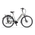 Puch E-Zirkon Enviolo Belt Elektrische Fiets - 49 cm - Damesfiets - Zijden Grijs - E-bike - AE-trading