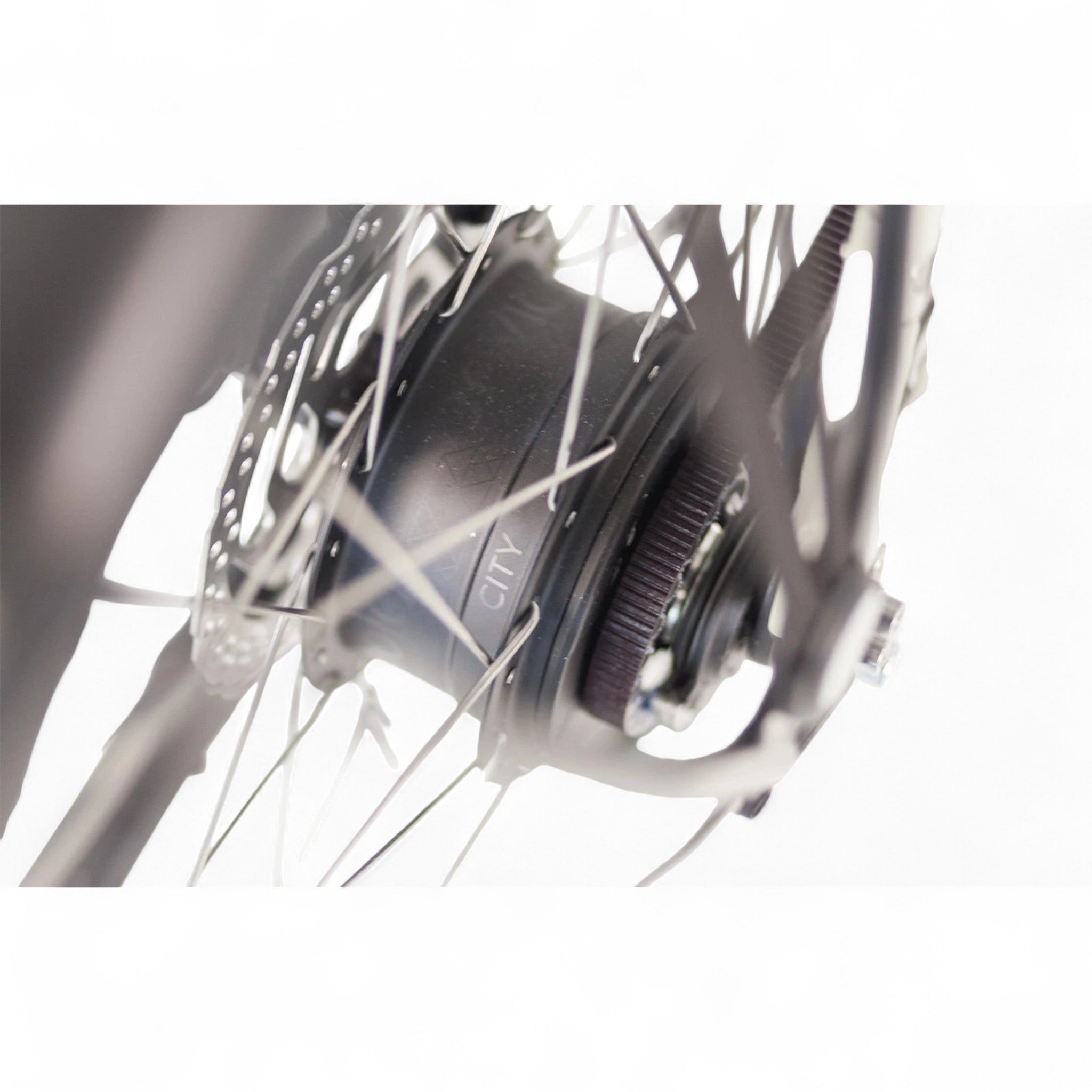 Puch E-Zirkon Enviolo Belt Elektrische Fiets - 49 cm - Damesfiets - Zijden Grijs - E-bike - AE-trading