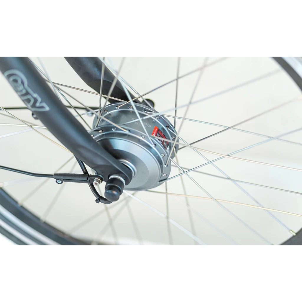Puch E-comfort N7 Elektrische fiets - Aqua Blauw - Damesfiets - 7 versnellingen - AKM 468Wh - LCD display - E-bike - AE-trading
