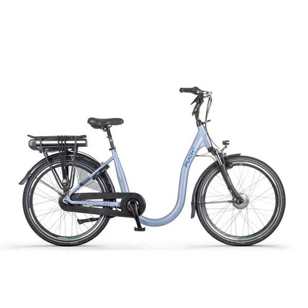 Puch E-comfort N7 Elektrische fiets - Aqua Blauw - Damesfiets - 7 versnellingen - AKM 468Wh - LCD display - E-bike - AE-trading