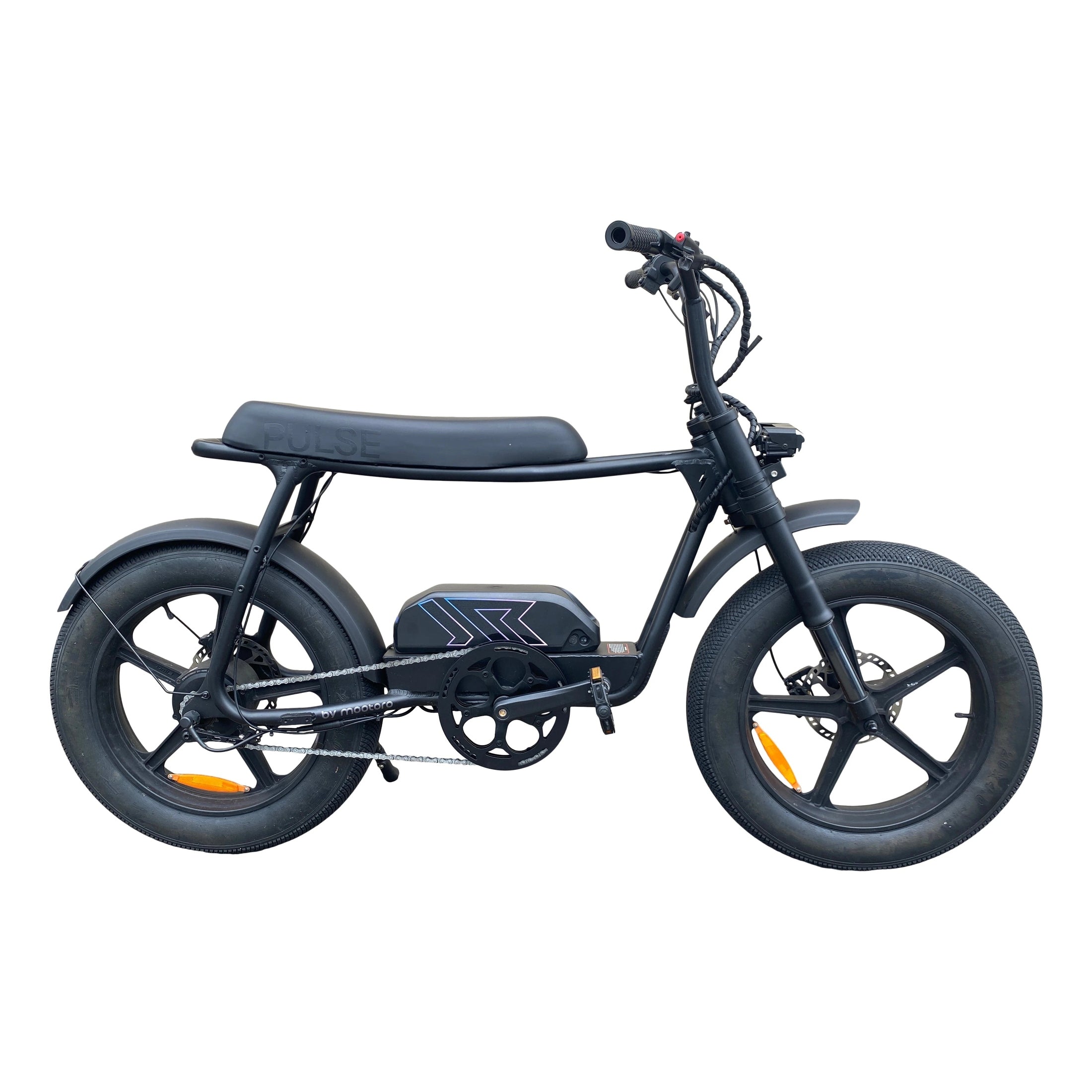 Pulse Fatbike Q1 City Zwart