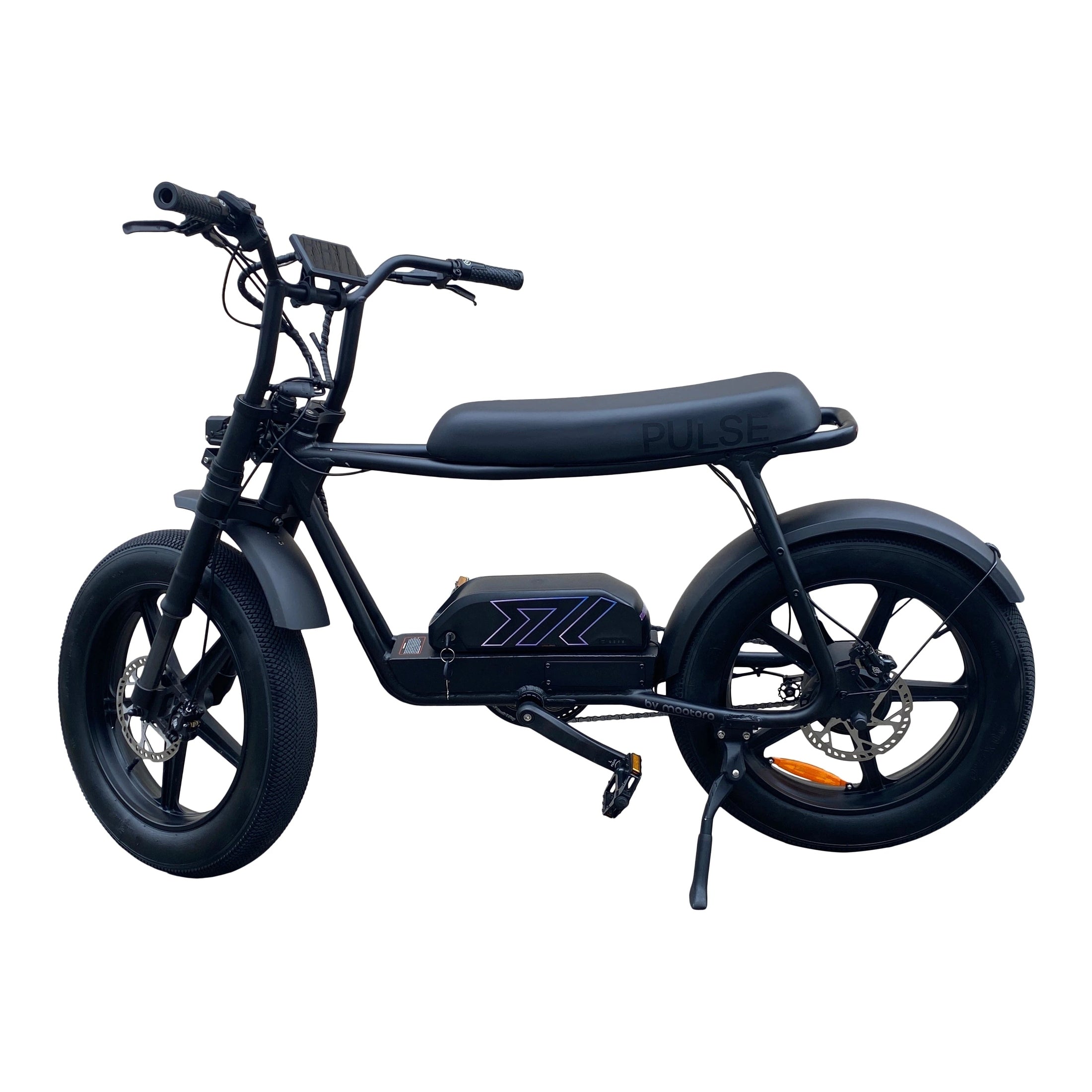 Pulse Fatbike Q1 City Zwart