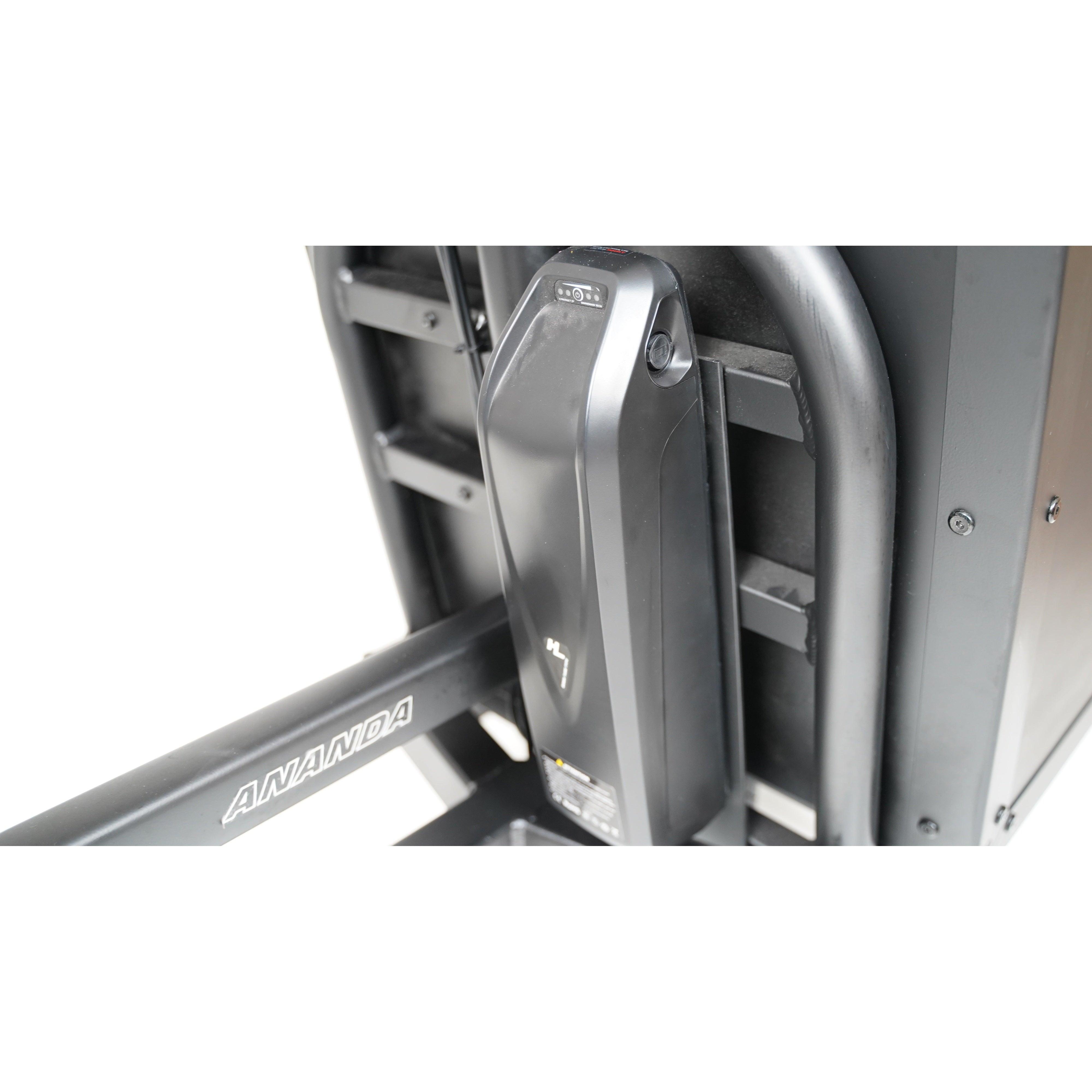 Qivelo Ananda Twowheel 48V – Mat Zwart/Bruin – Elektrische Bakfiets – 614Wh - AE-trading