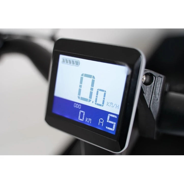 Qivelo Ananda Twowheel 48V – Mat Zwart/Bruin – Elektrische Bakfiets – 614Wh - AE-trading