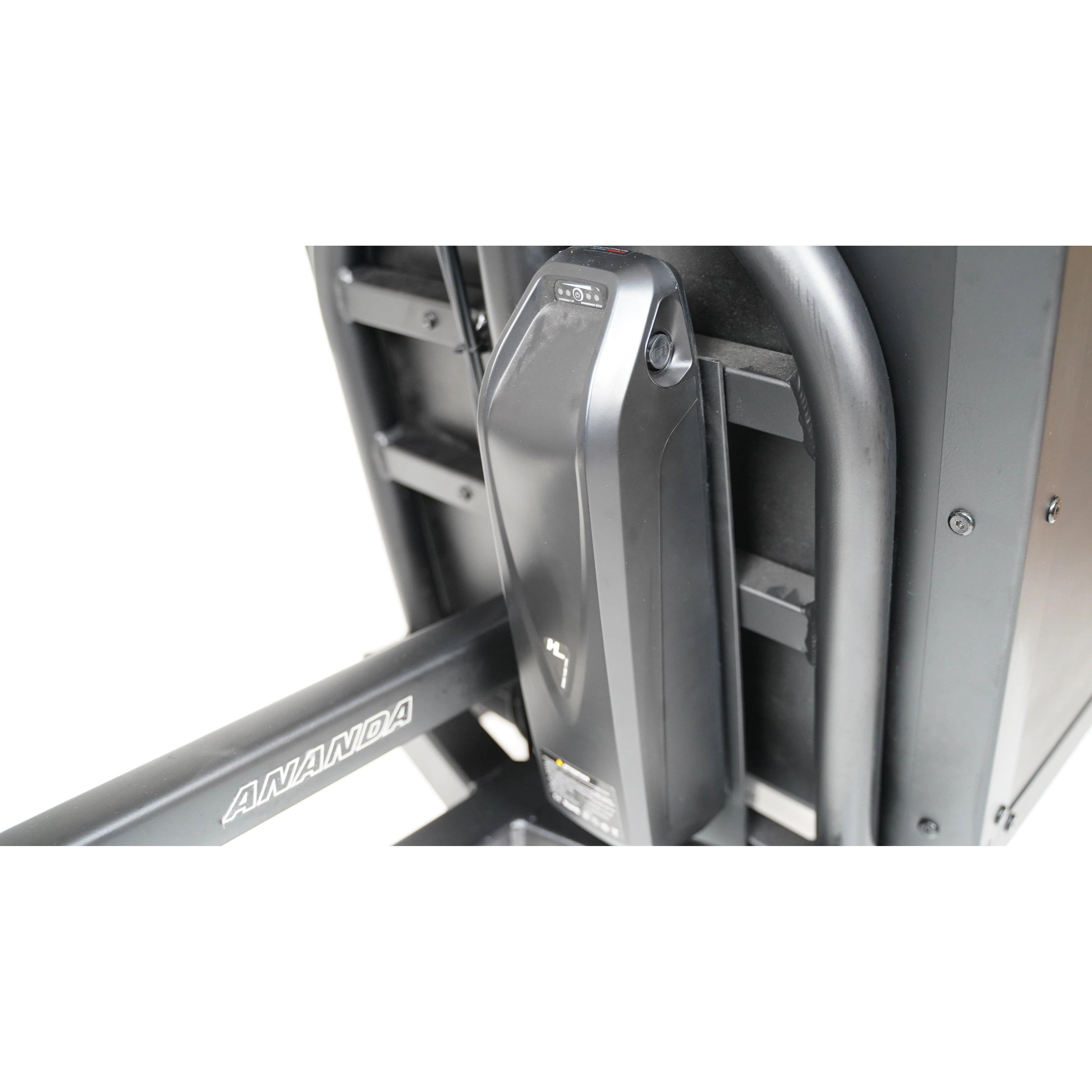 Qivelo Ananda Twowheel 48V – Mat Zwart/Bruin – Elektrische Bakfiets – 614Wh - AE-trading