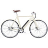 Qivelo Retro – Wit – Elektrische Fiets – Lichtgewicht 15kg – 504Wh intube accu – Riemaandrijving - AE-trading