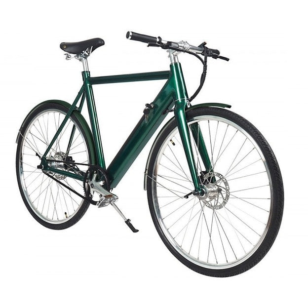 Qivelo Retro – Wit – Elektrische Fiets – Lichtgewicht 15kg – 504Wh intube accu – Riemaandrijving - AE-trading