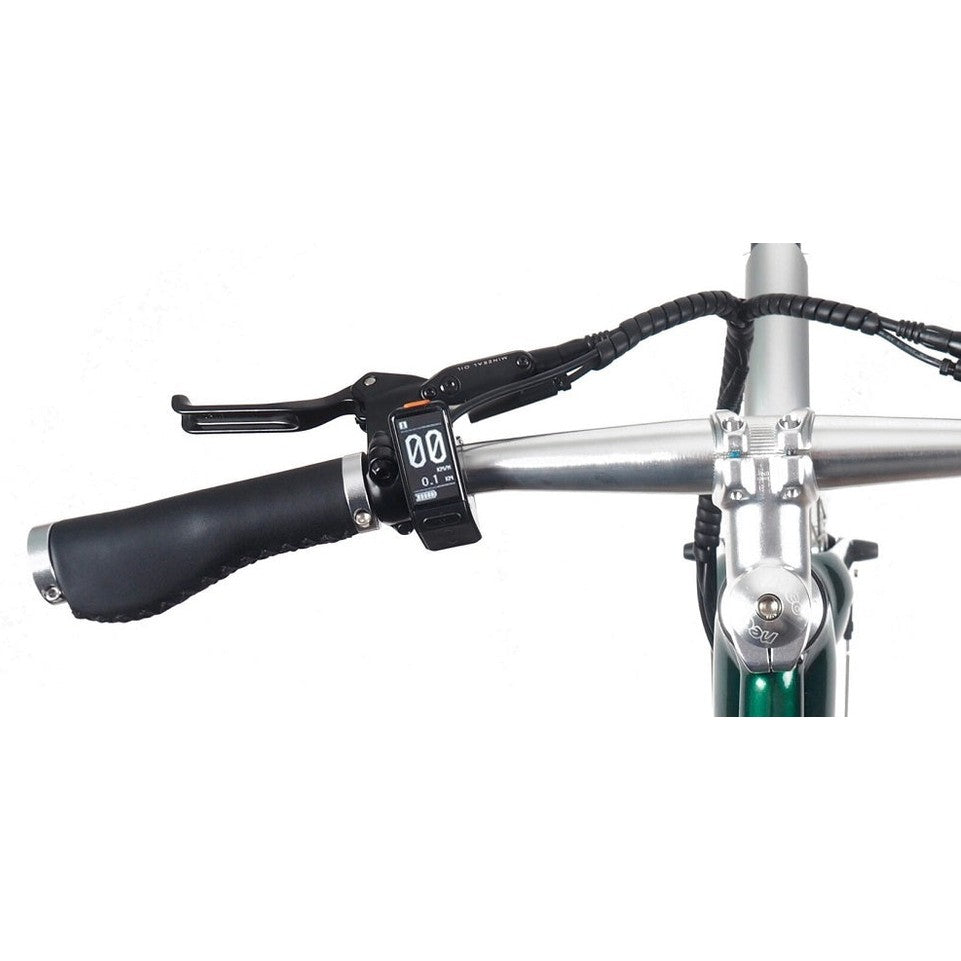 Qivelo Retro – Wit – Elektrische Fiets – Lichtgewicht 15kg – 504Wh intube accu – Riemaandrijving - AE-trading