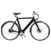 Qivelo Retro – Zwart – Elektrische Fiets – Lichtgewicht 15kg – 504Wh intube accu – Riemaandrijving - AE-trading