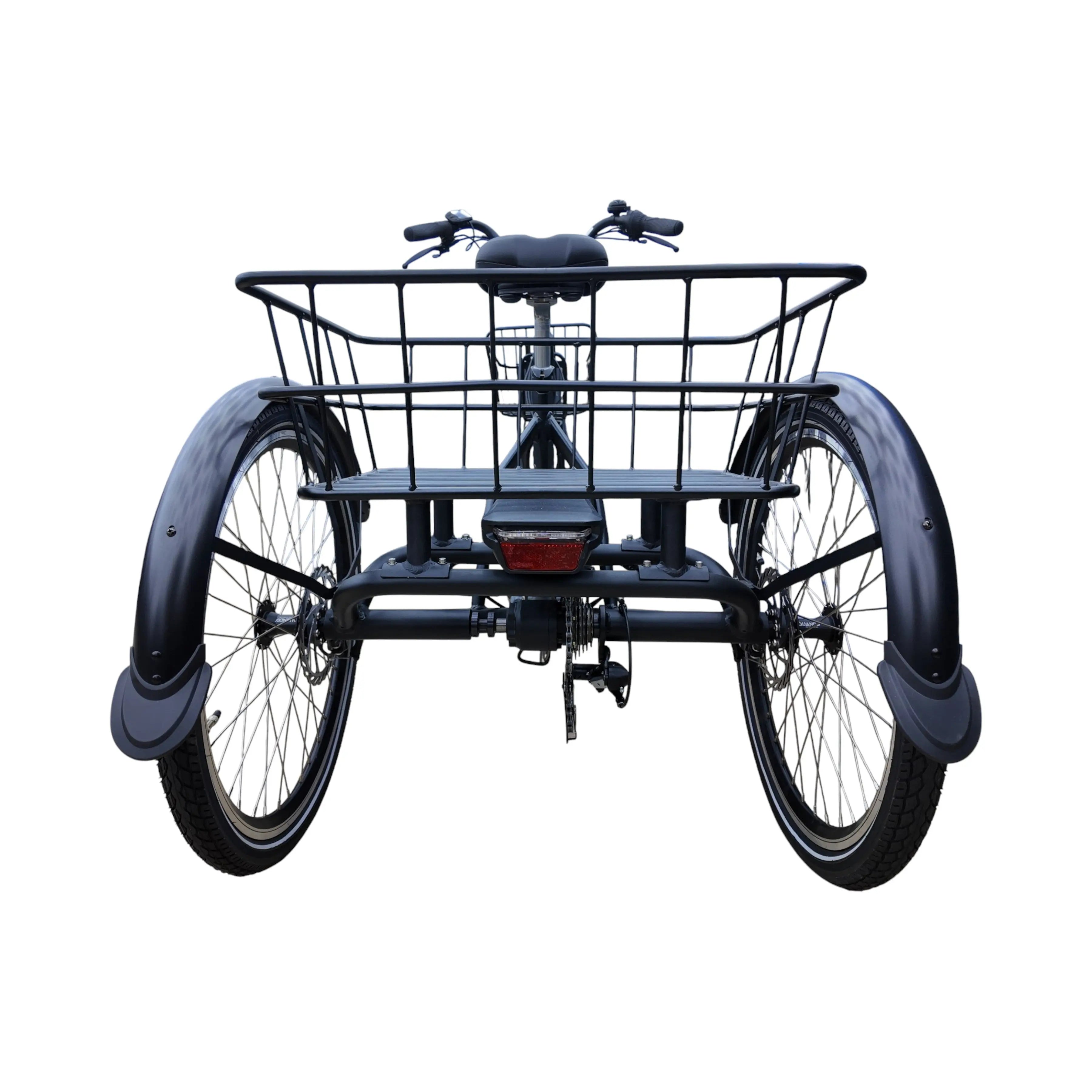 Qivelo Senior Fold – Inklapbare Elektrische Driewieler - Mat Zwart - AE-trading