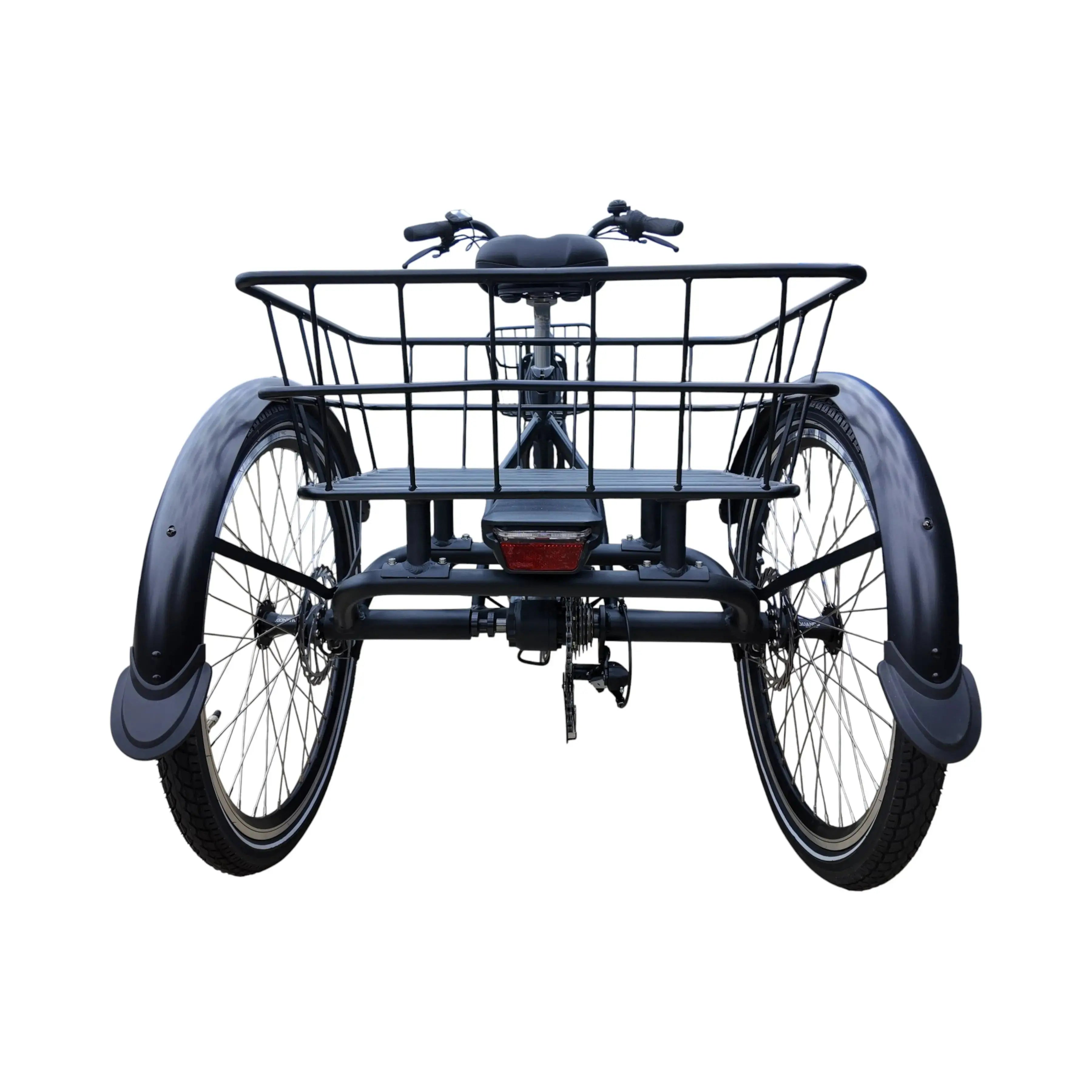 Qivelo Senior Fold – Inklapbare Elektrische Driewieler - Mat Zwart - AE-trading