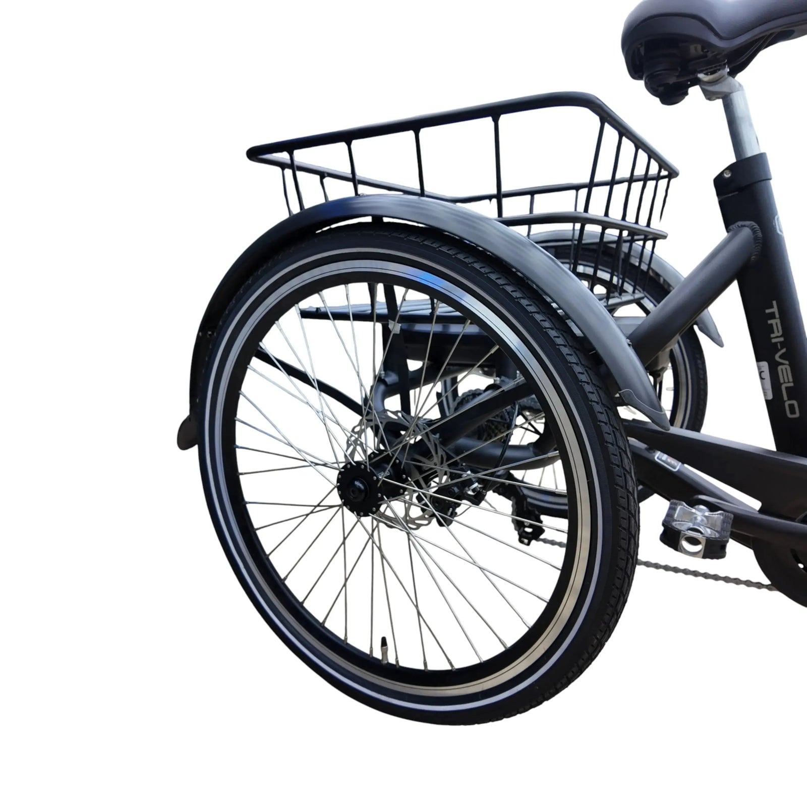 Qivelo Senior Fold – Inklapbare Elektrische Driewieler - Mat Zwart - AE-trading