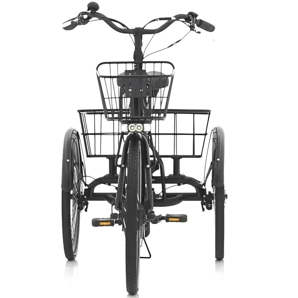 Qivelo Senior Fold – Mat Zwart – 468Wh – Inklapbare Elektrische Driewieler - AE-trading