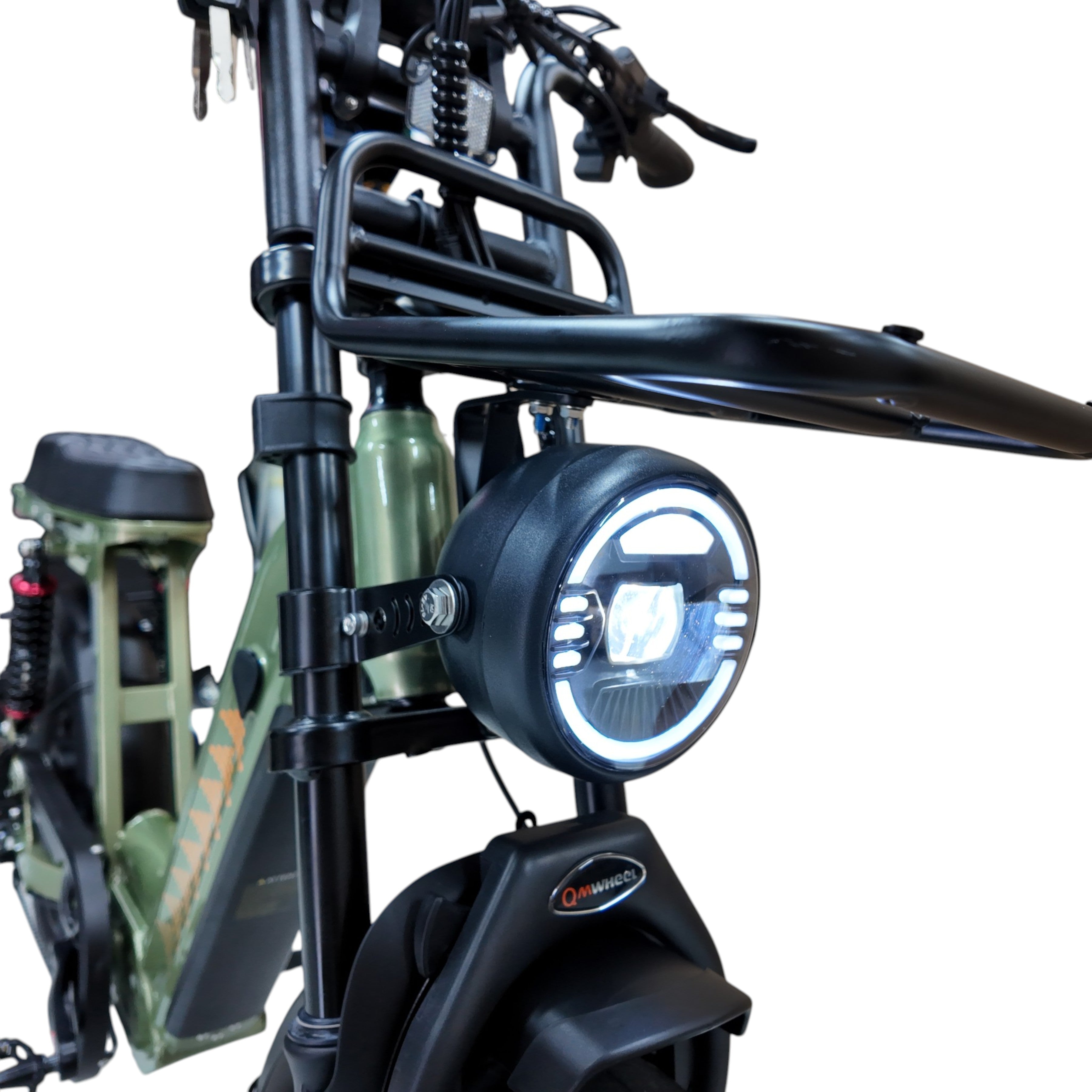 QmWheel D50 Fatbike - Groen - AE-trading