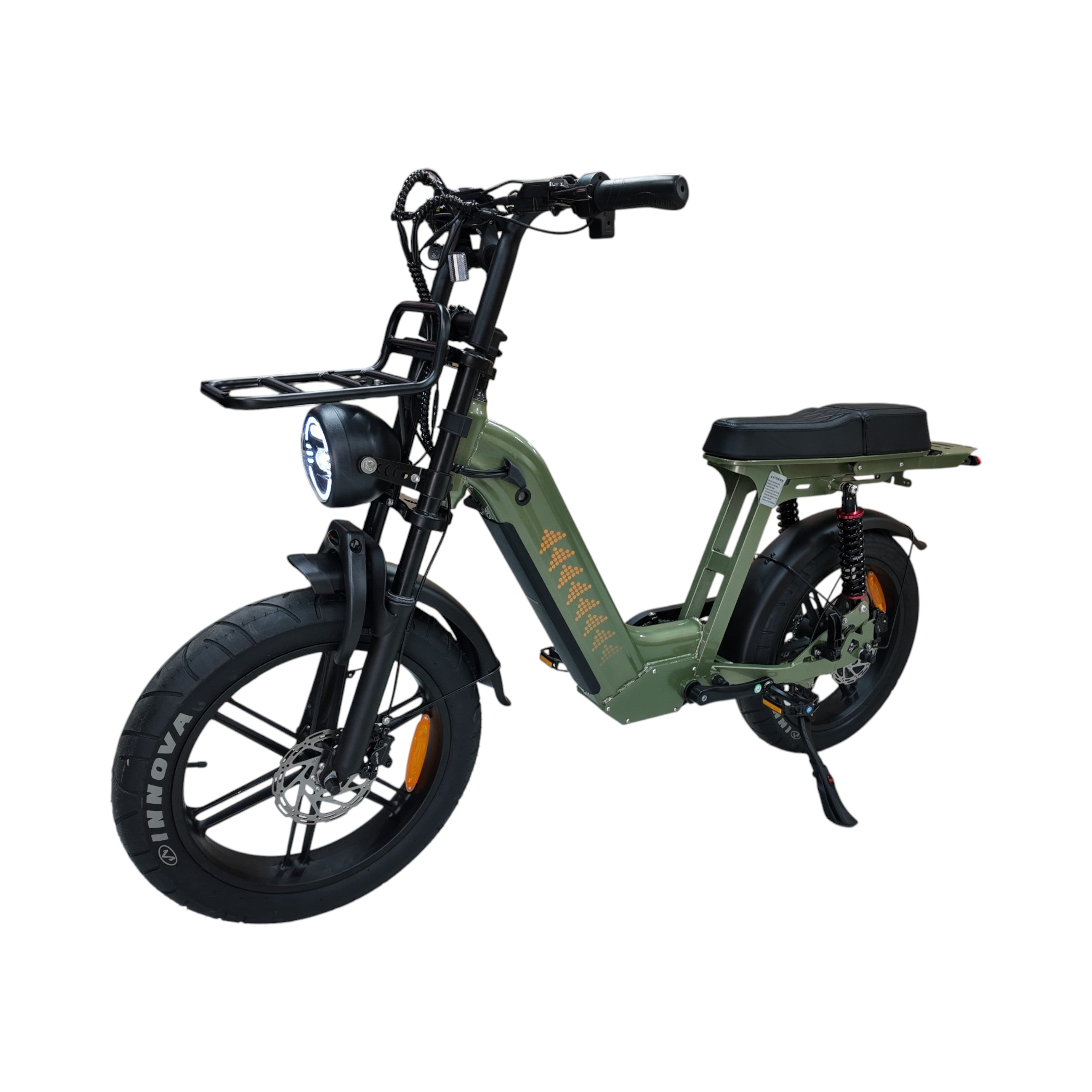 QmWheel D50 Fatbike - Groen - AE-trading