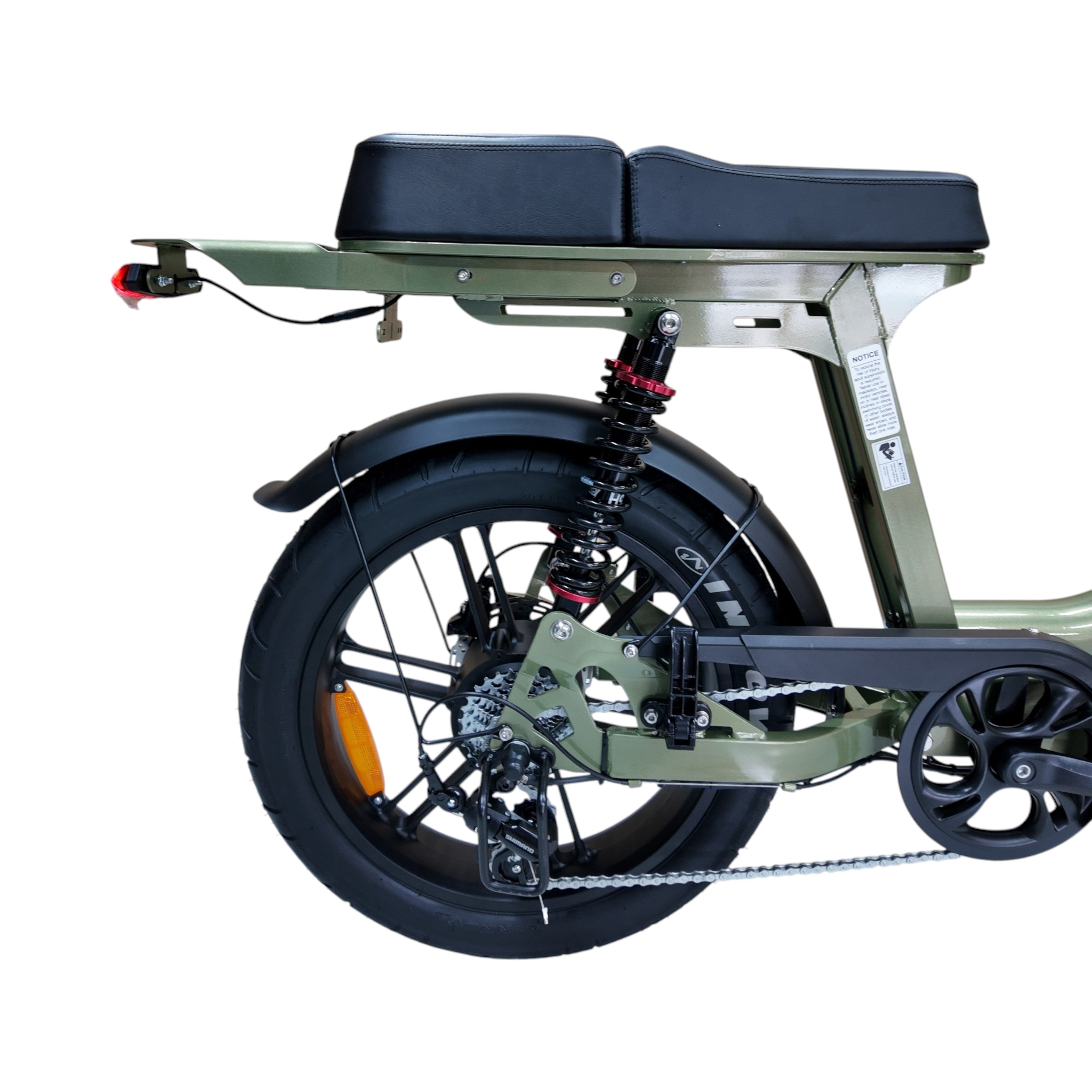 QmWheel D50 Fatbike - Groen - AE-trading